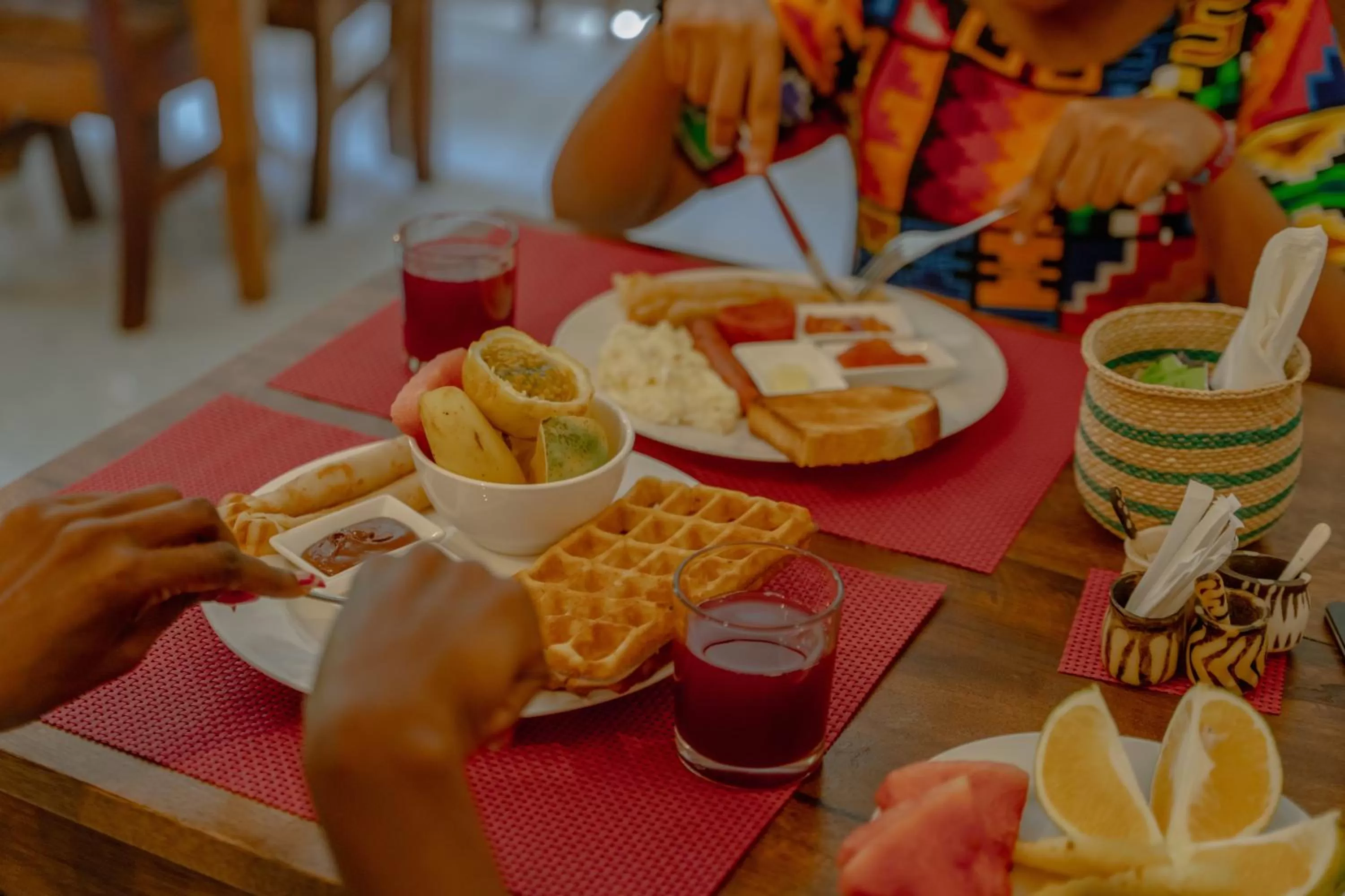 Dining area in Shoki Shoki Hotel Stone Town