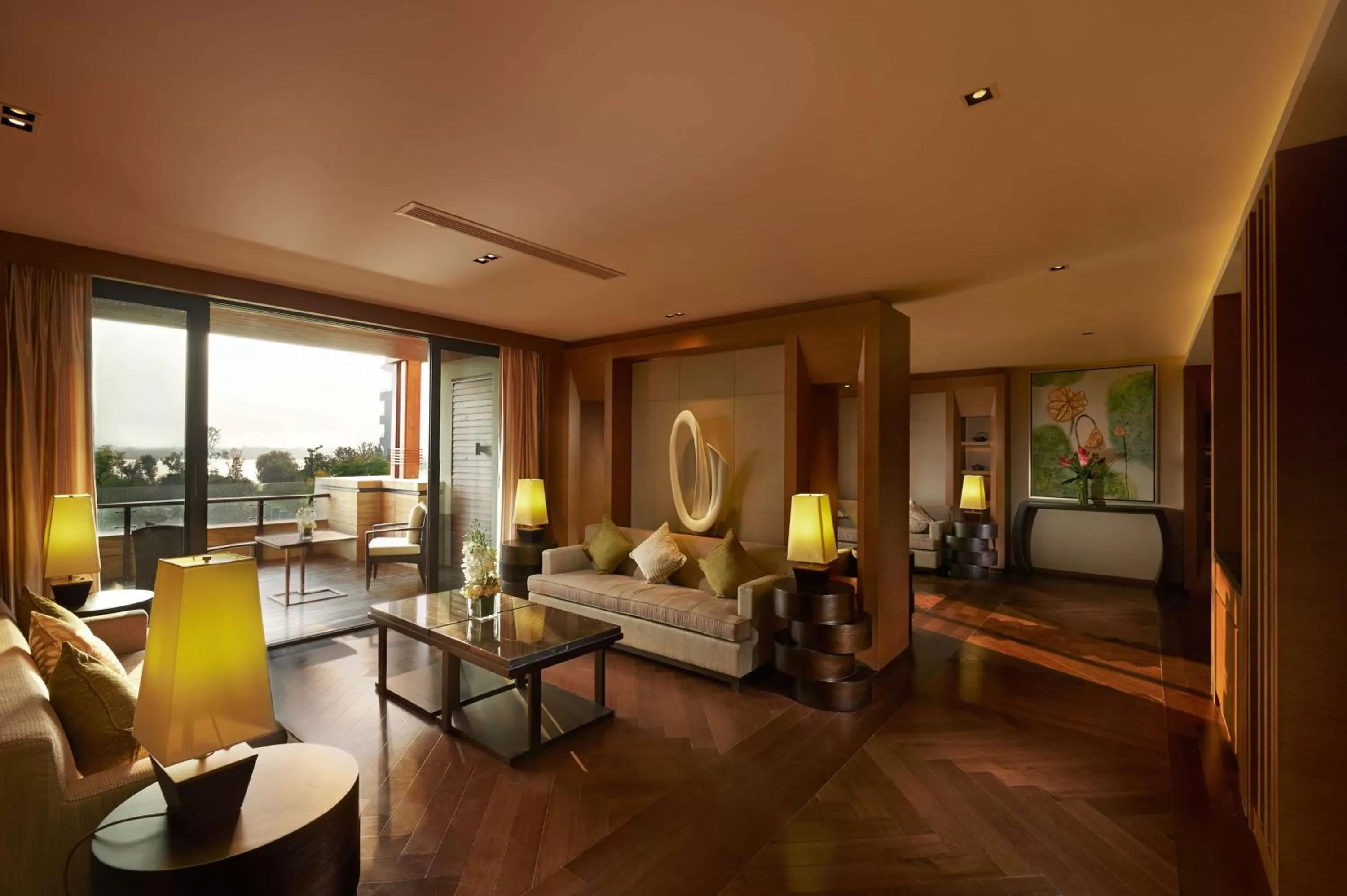 Property building in Hilton Wuhan Optics Valley