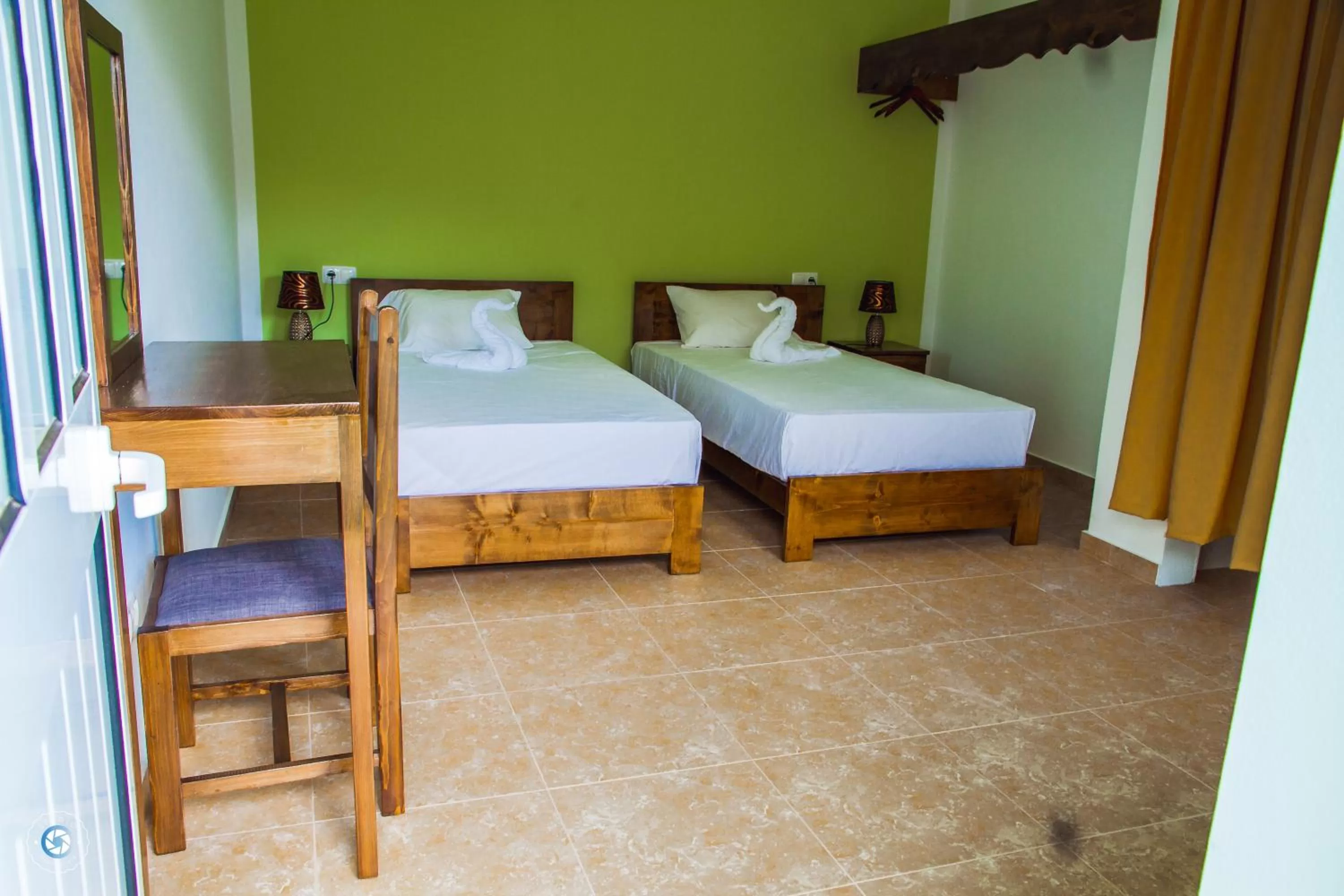 Bed in Pousada Green Place