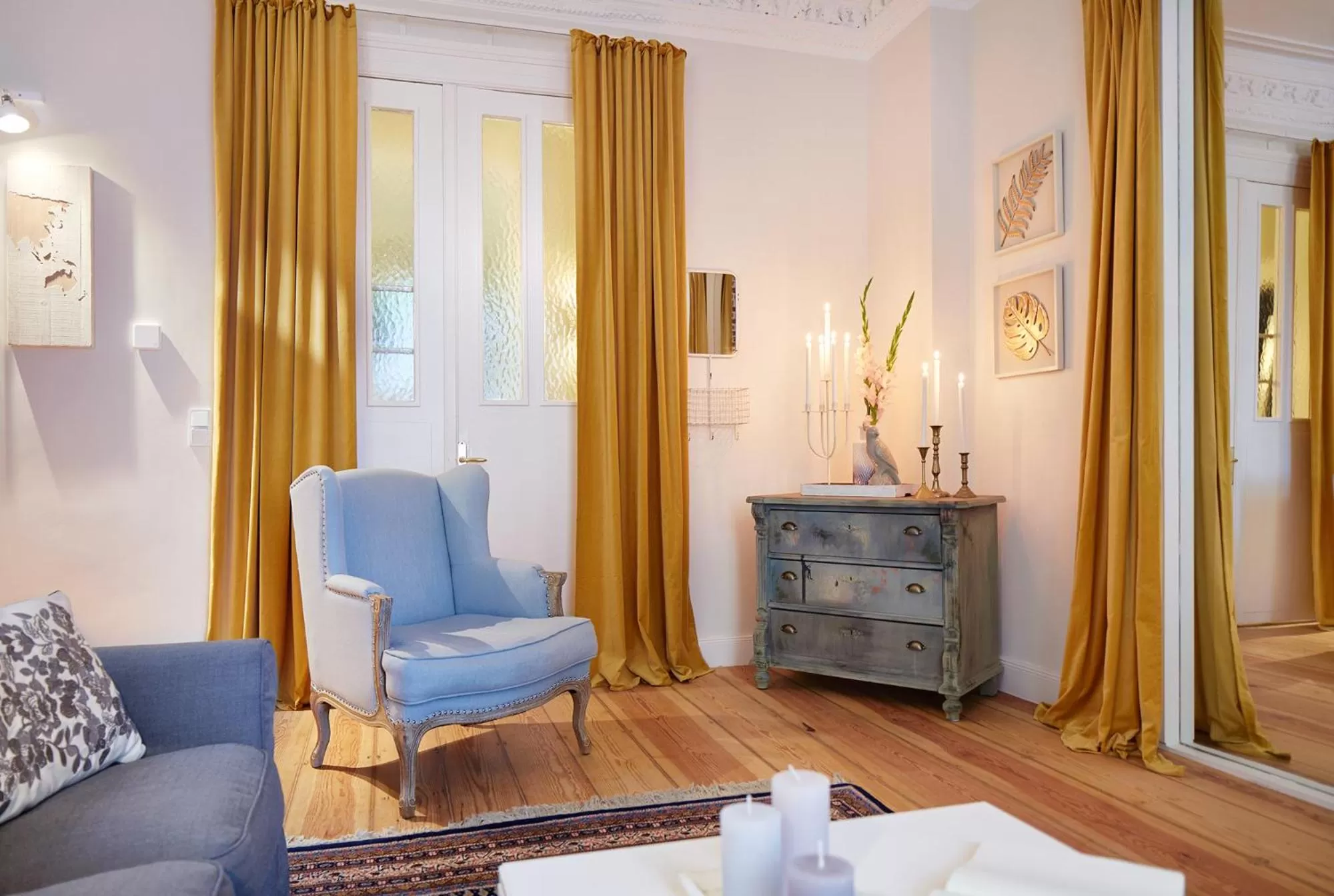 Living room in Aparthotel alsterSuite