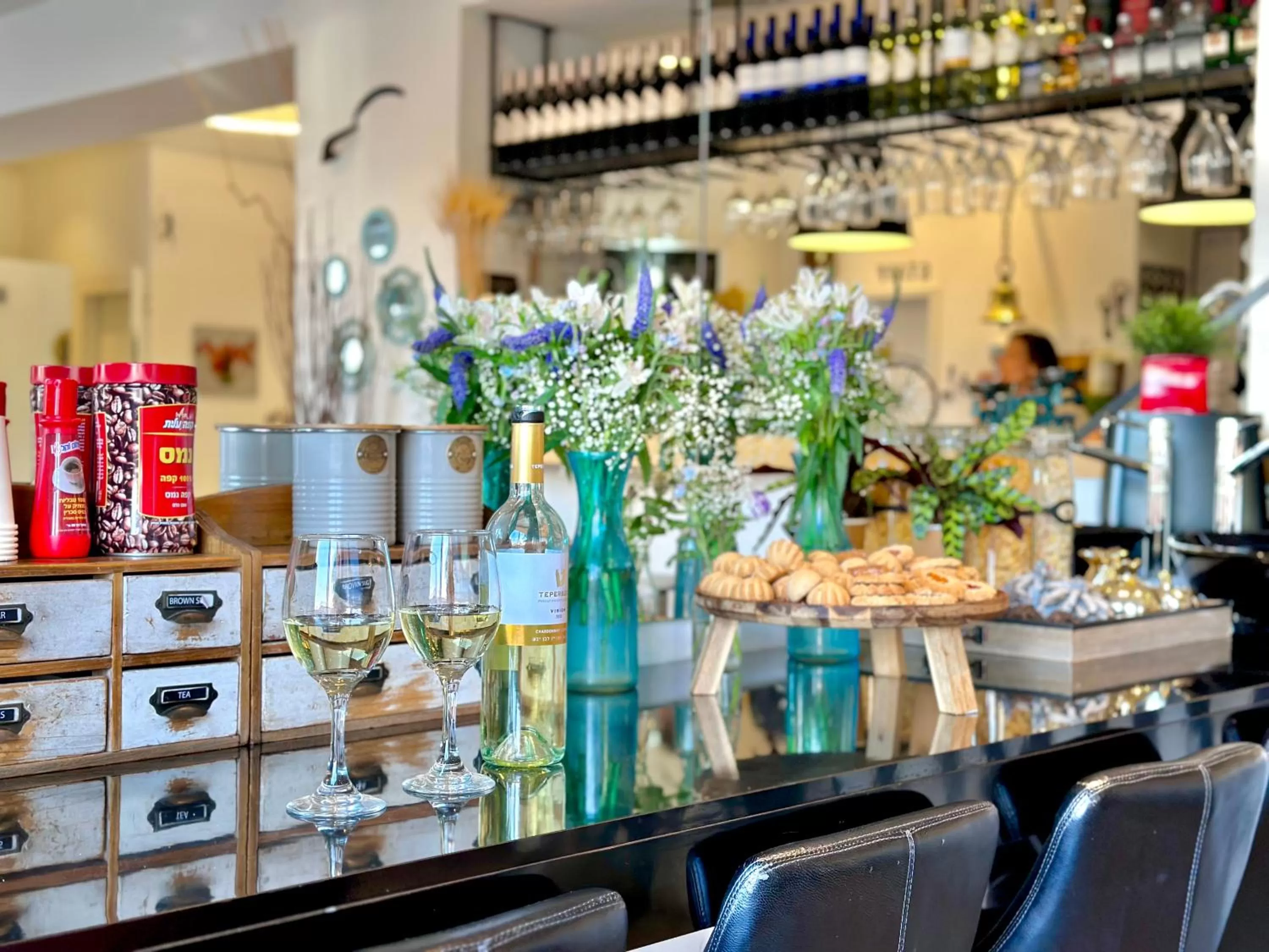 Lounge or bar in Paamonim Hotel Jerusalem