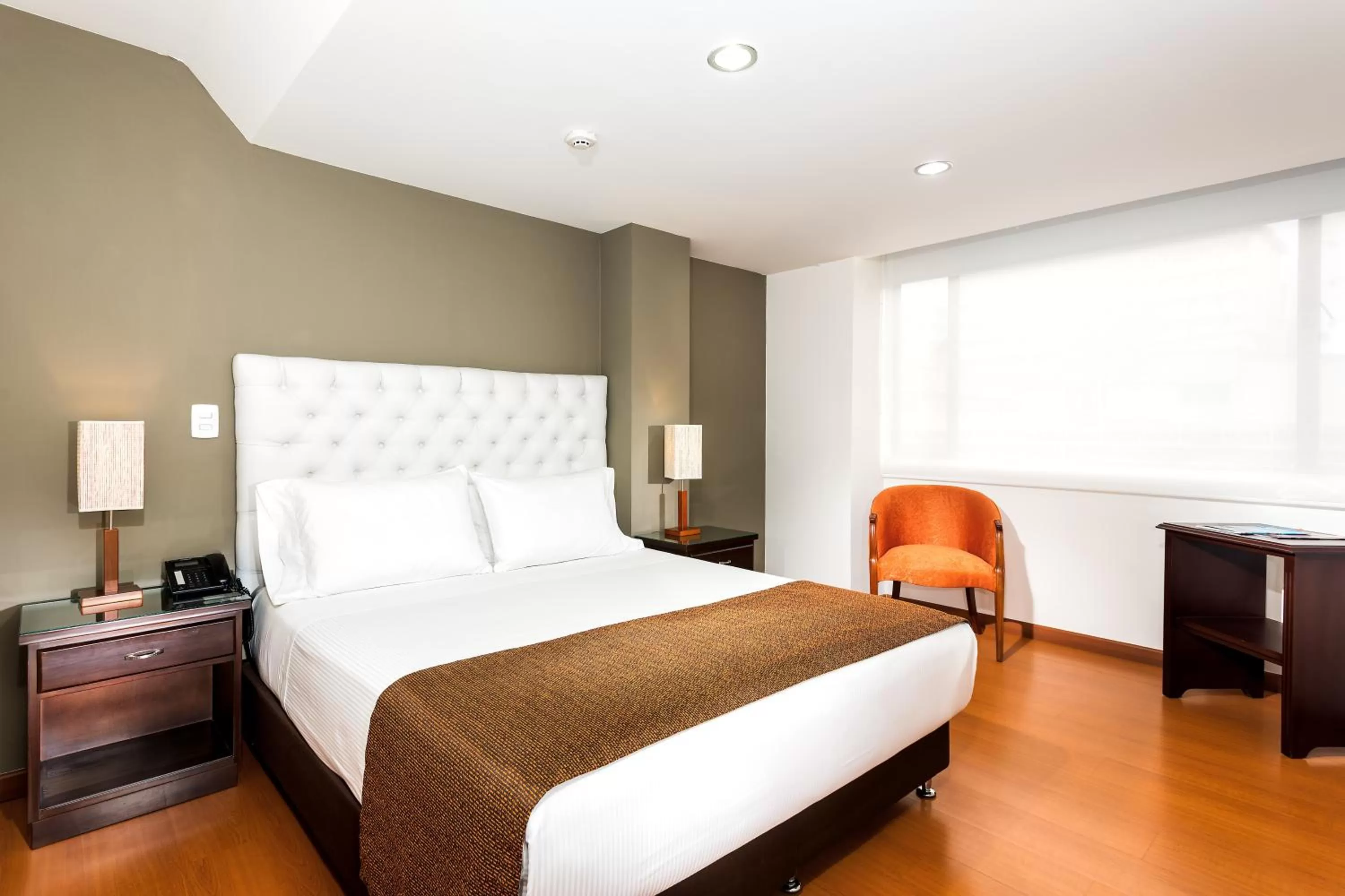 Bed in Hotel Dann Combeima