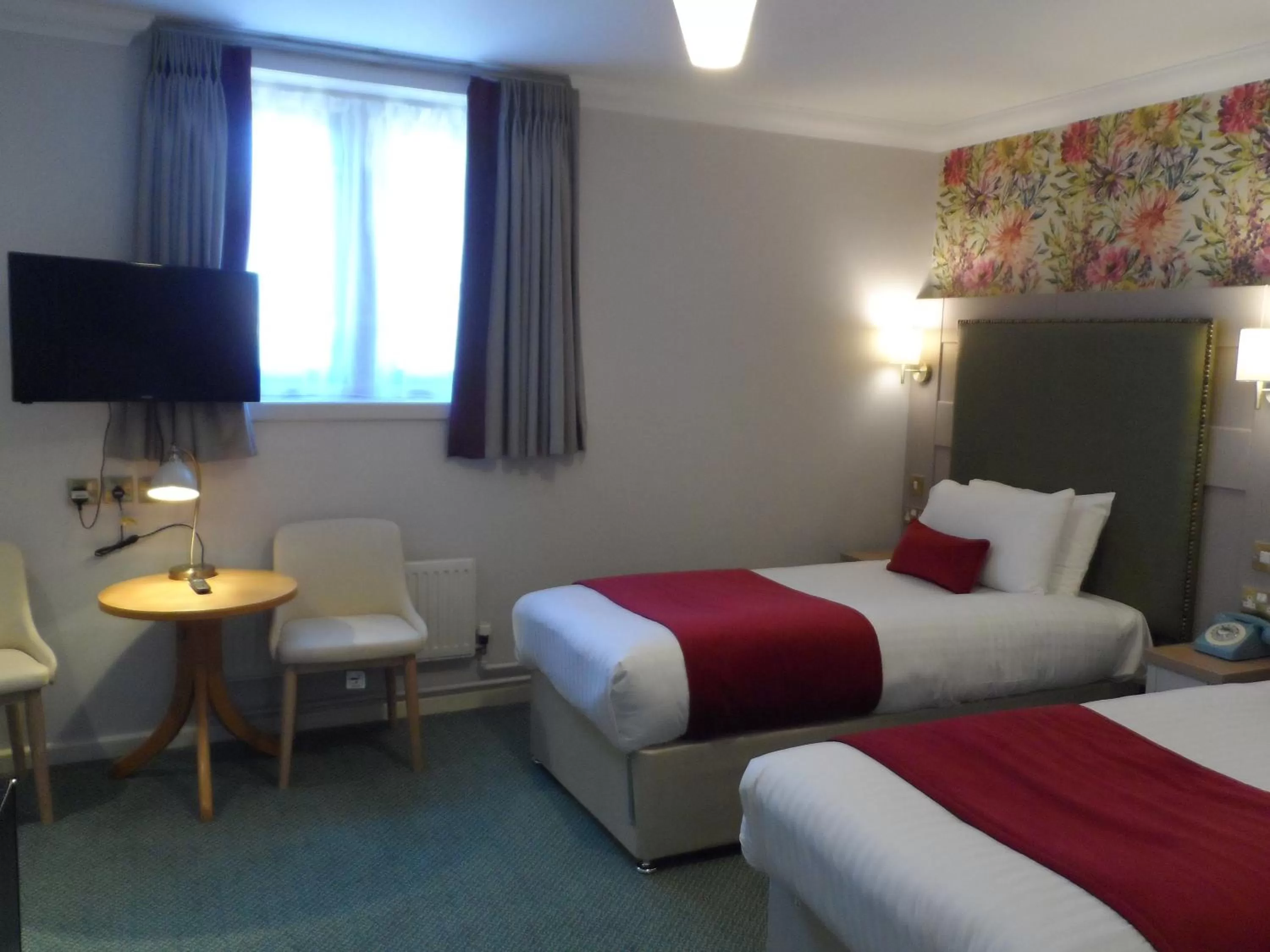 Bed in Stanton House Hotel