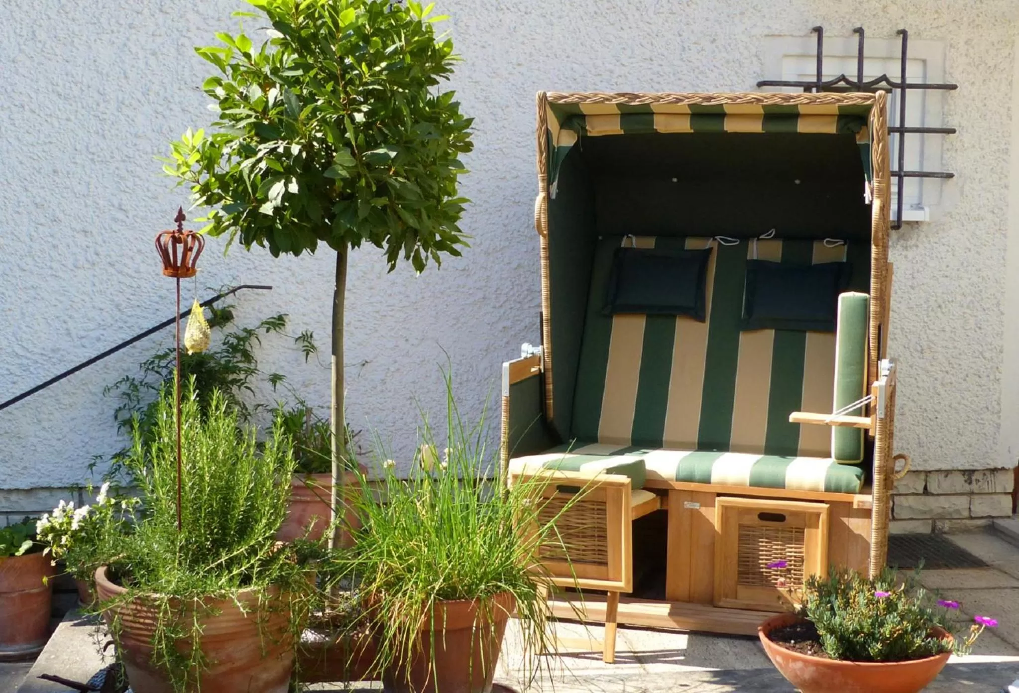 Garden in Bed and Breakfast unter den Linden