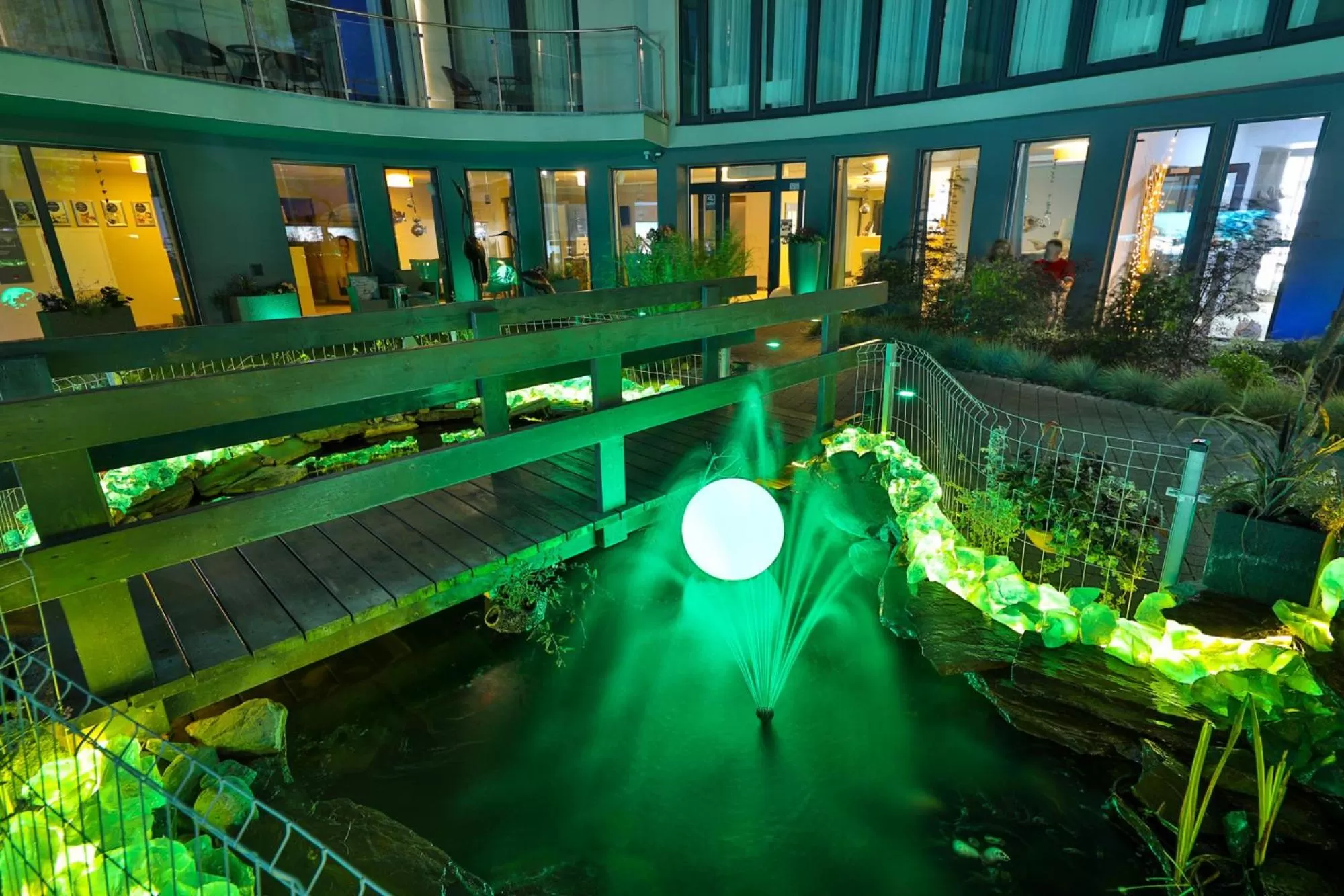 Garden view in Max Health Resort SPA