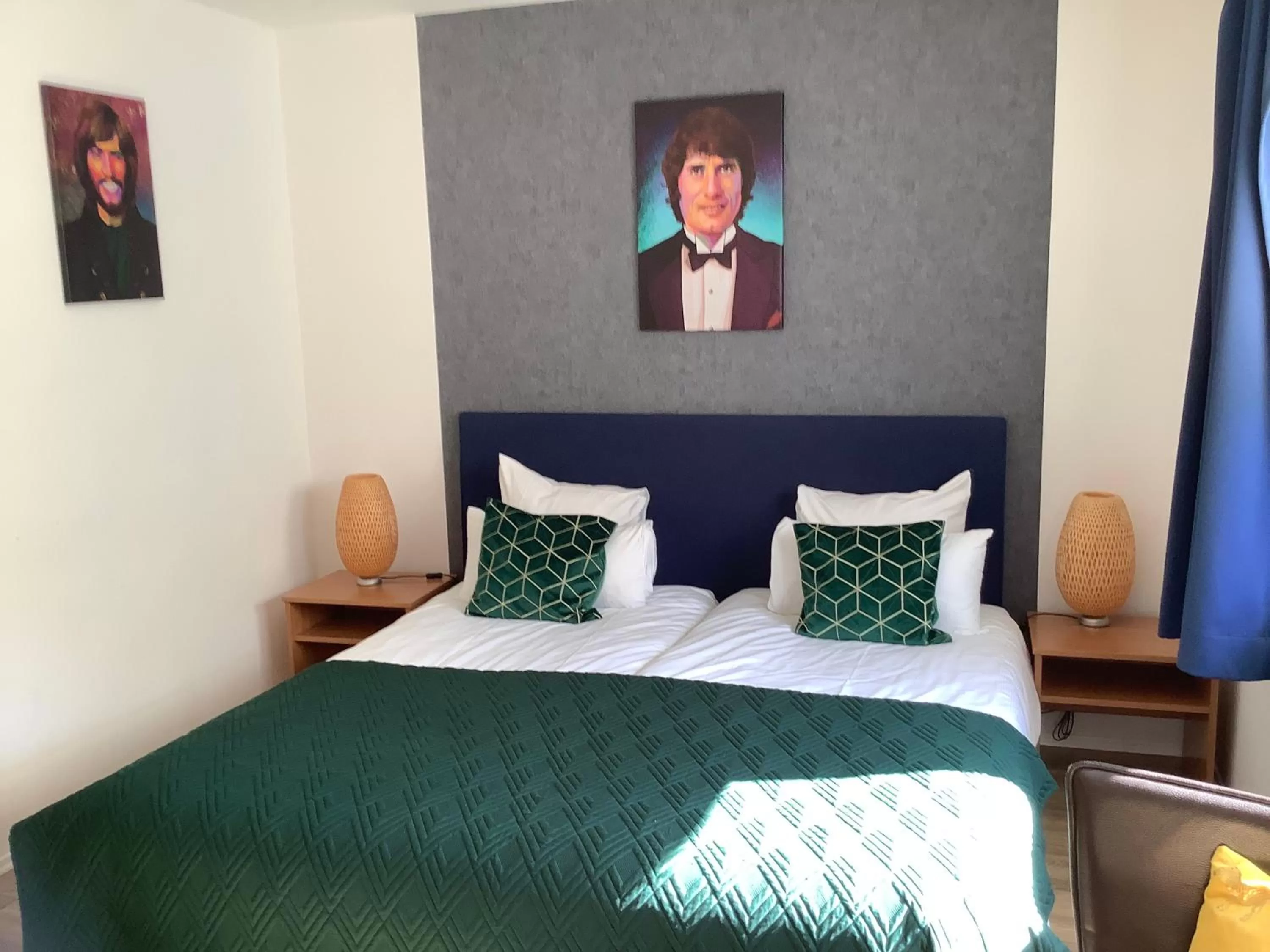 Bed in Am Obersee Hotel