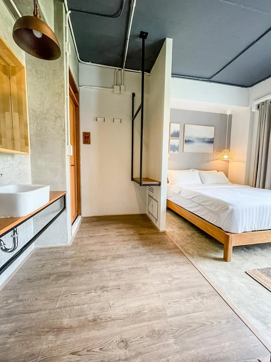 Bed in Bedgasm Hostel Chanthaburi