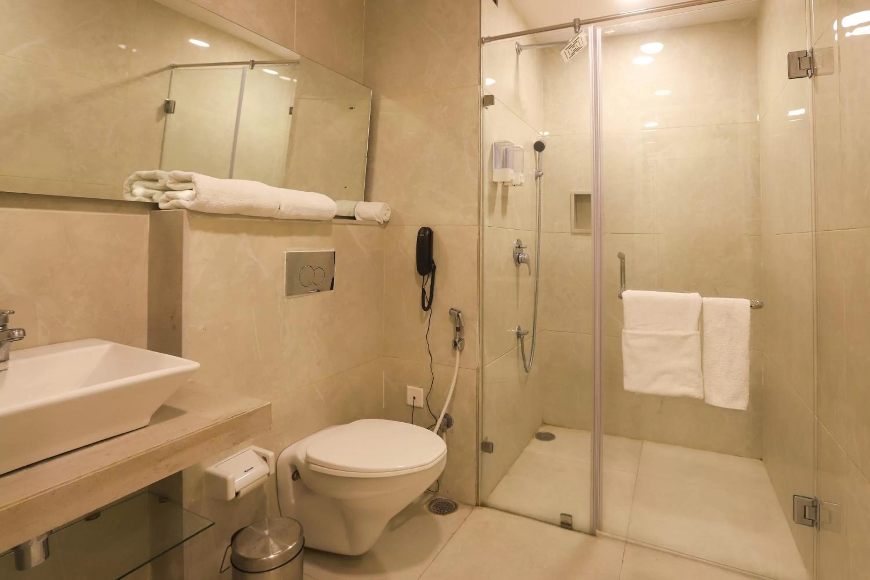 Bathroom in Hotel Magenta-City Center Bani Park Jaipur