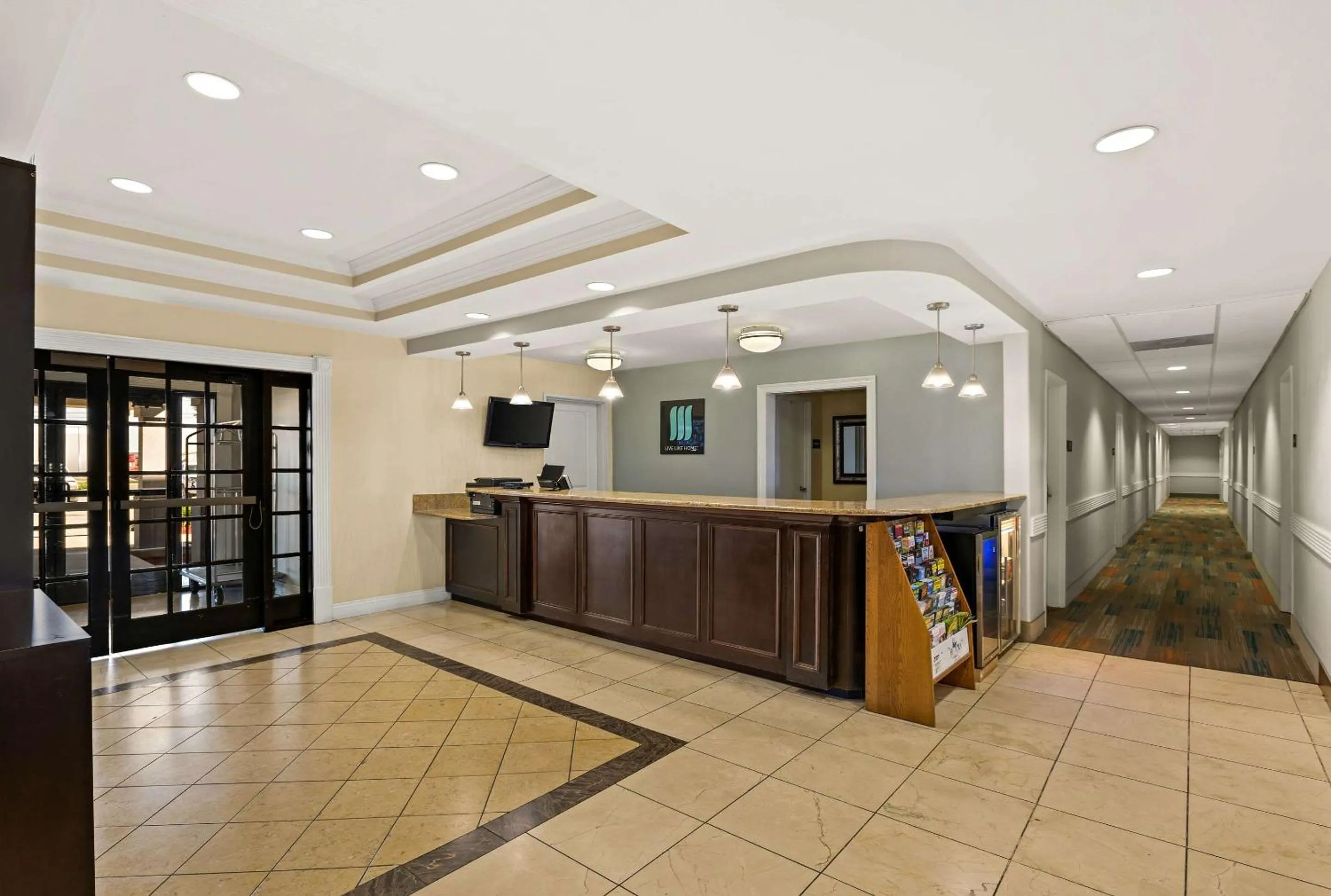 Lobby or reception in MainStay Suites Houma