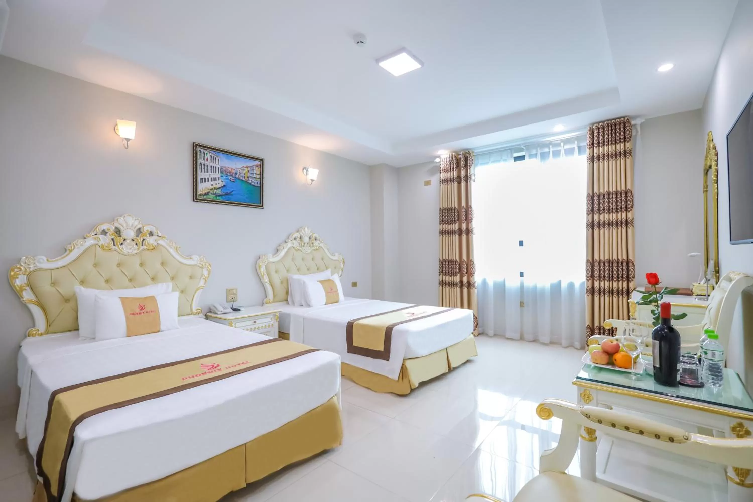Twin Room in Khách Sạn Phượng Hoàng 3
