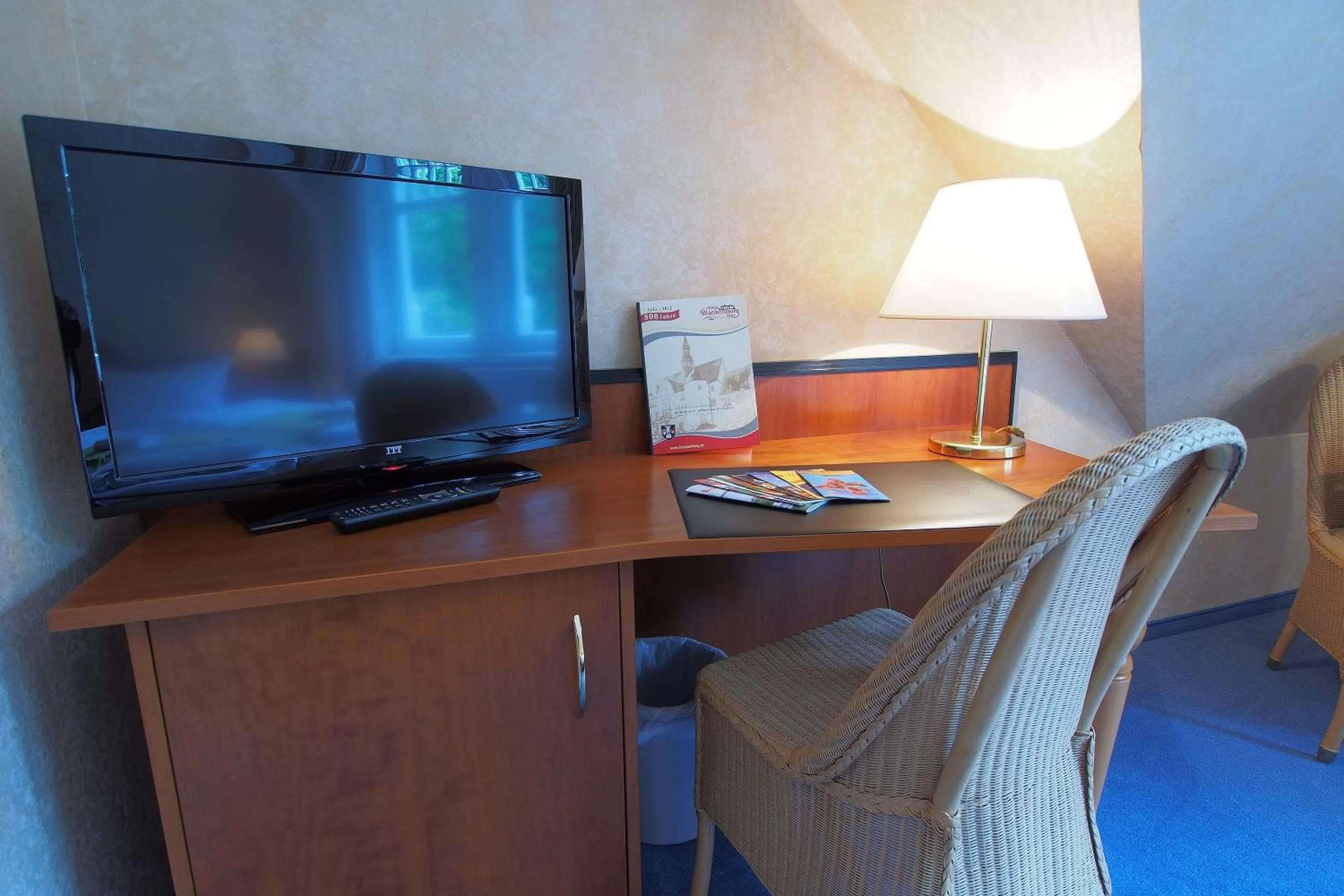 TV and multimedia in Hotel Schlossvilla Derenburg