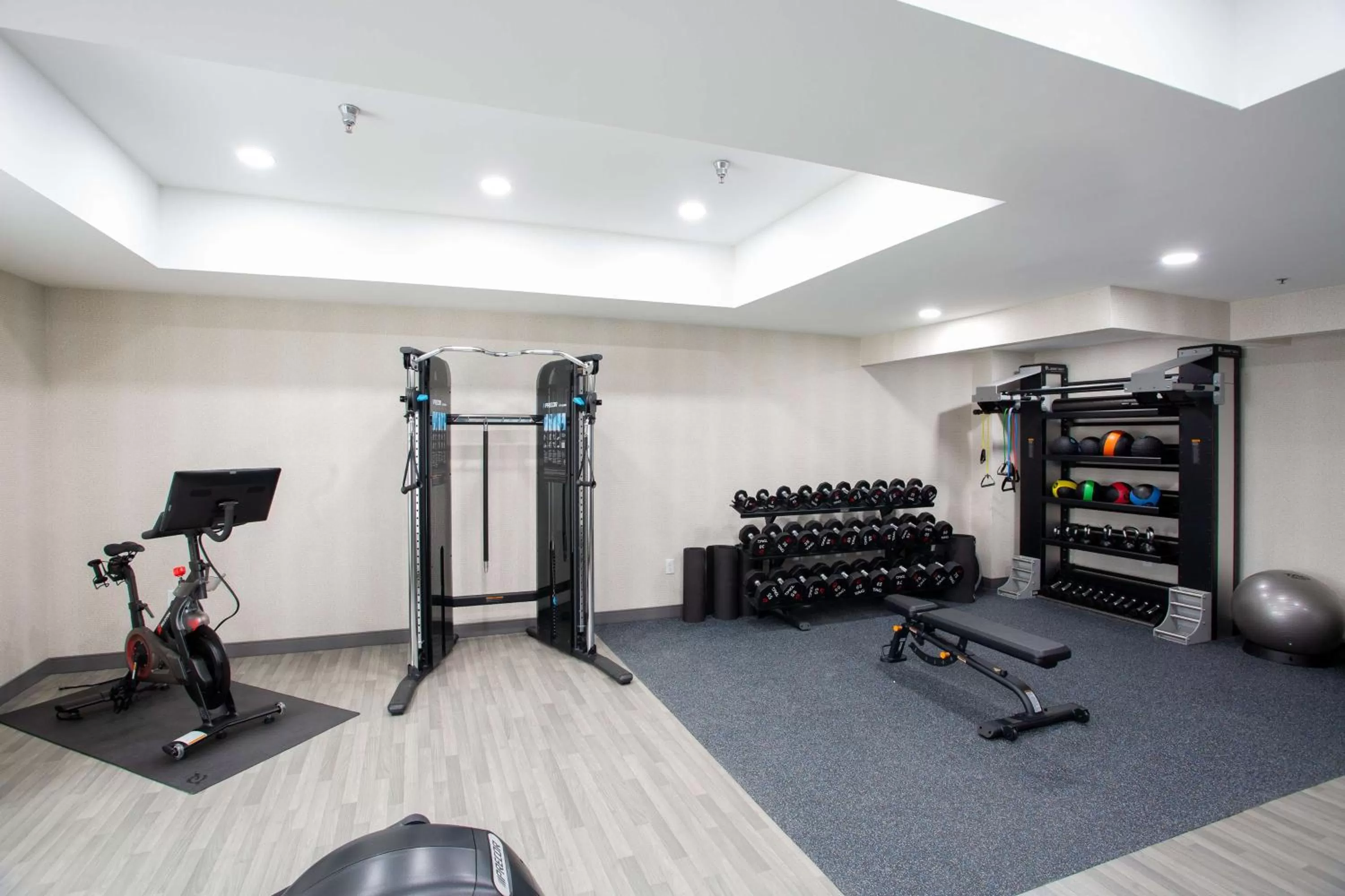 Fitness centre/facilities in Hampton Inn Springfield