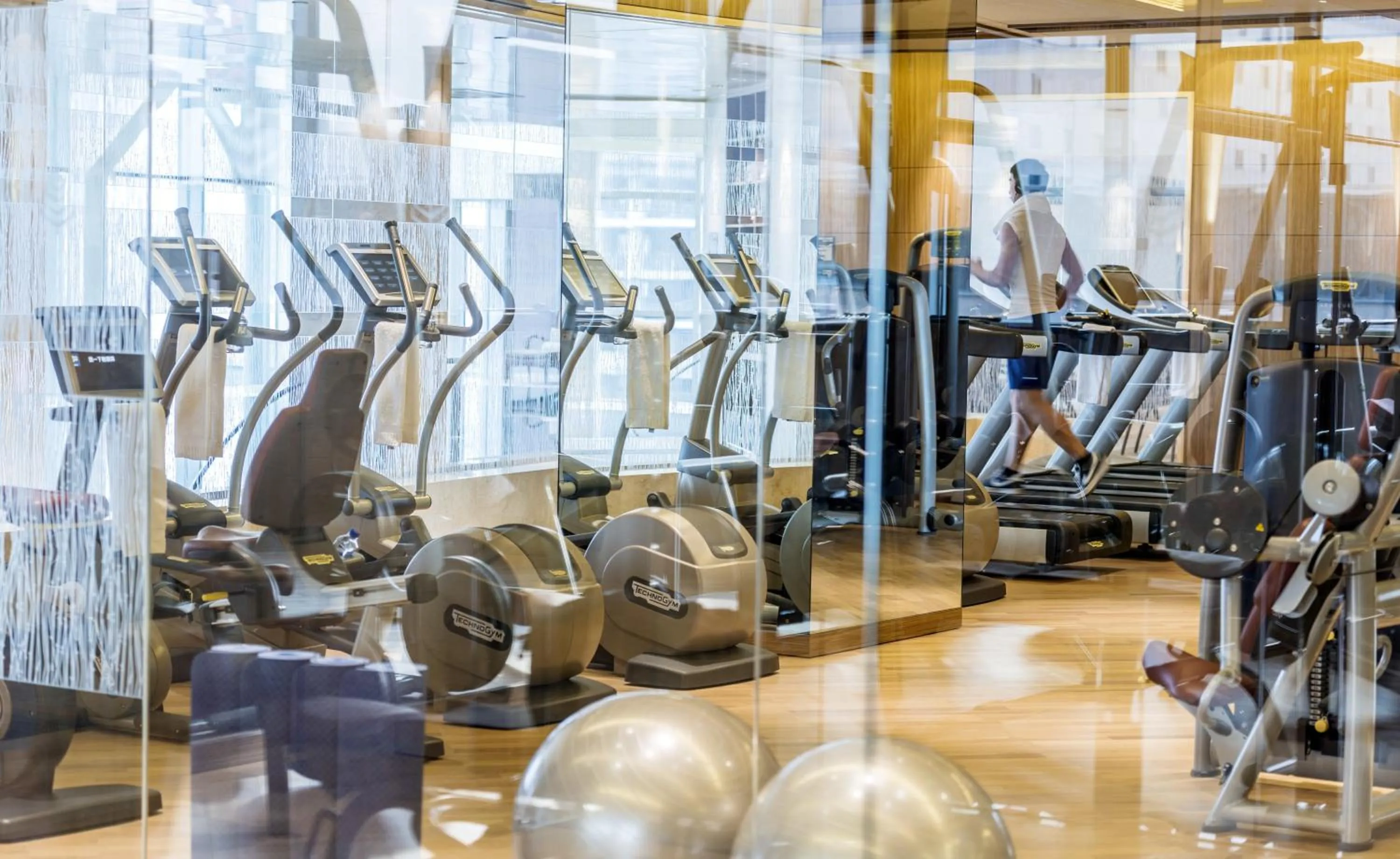 Fitness centre/facilities in Four Seasons Hotel Beijing