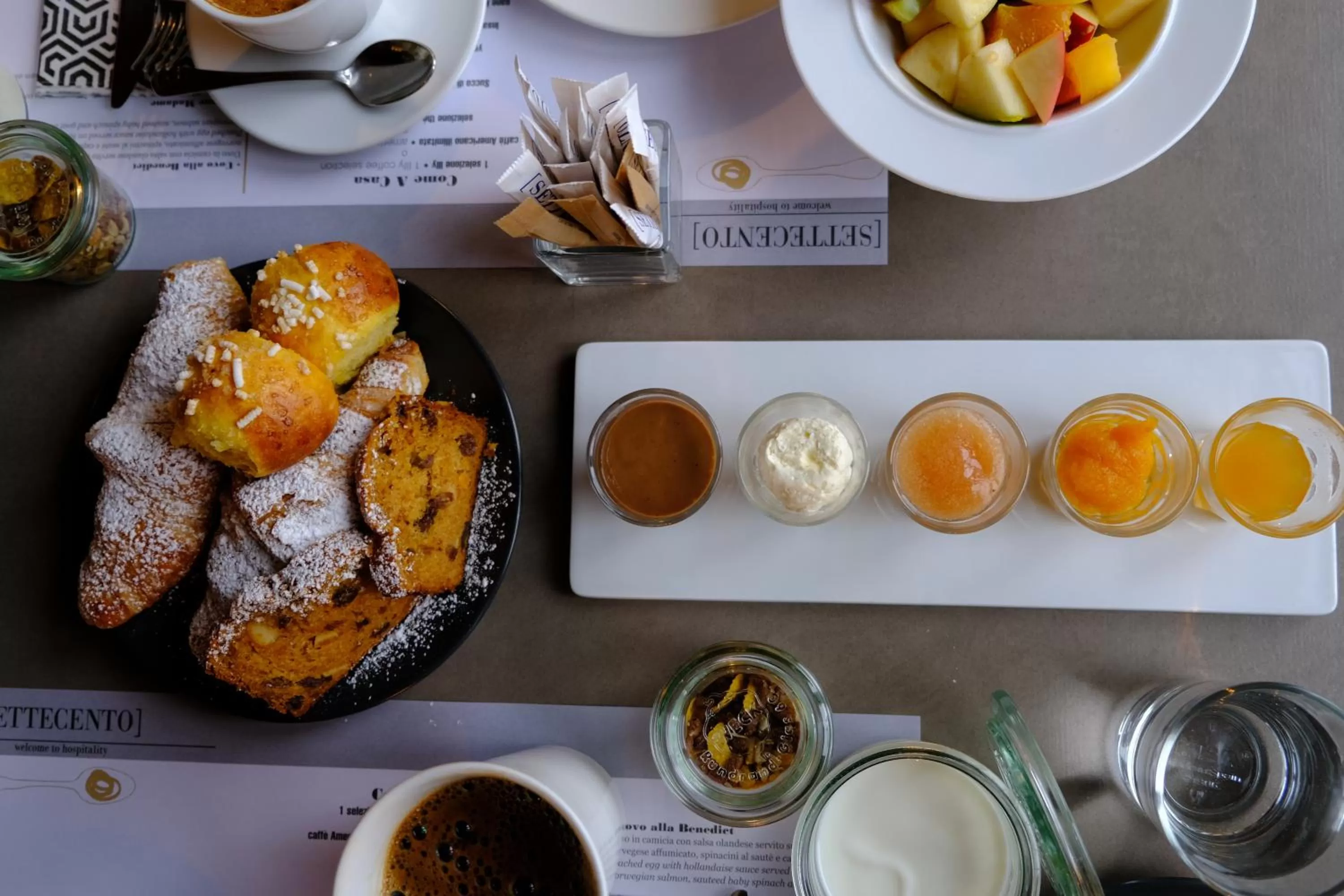 Breakfast in Settecento Hotel