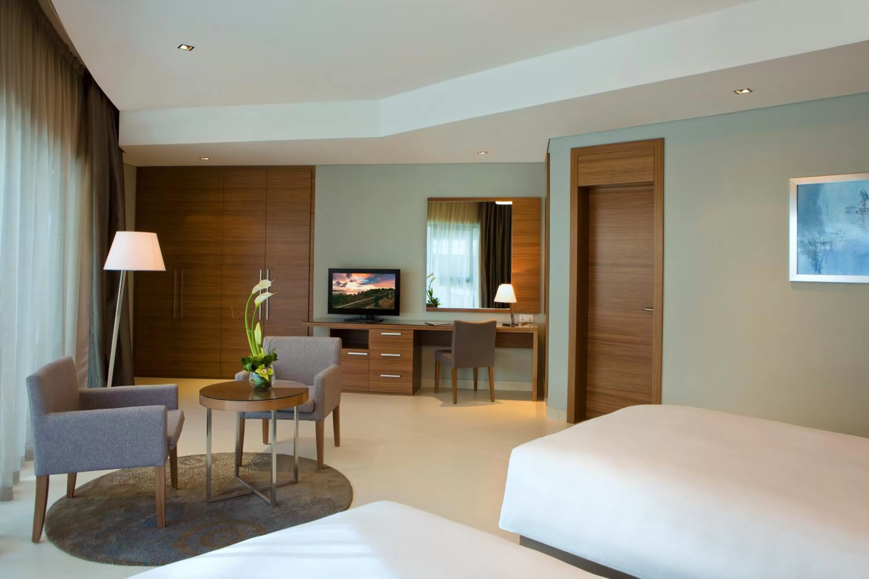 Bedroom, Bed in Majestic Arjaan by Rotana – Manama