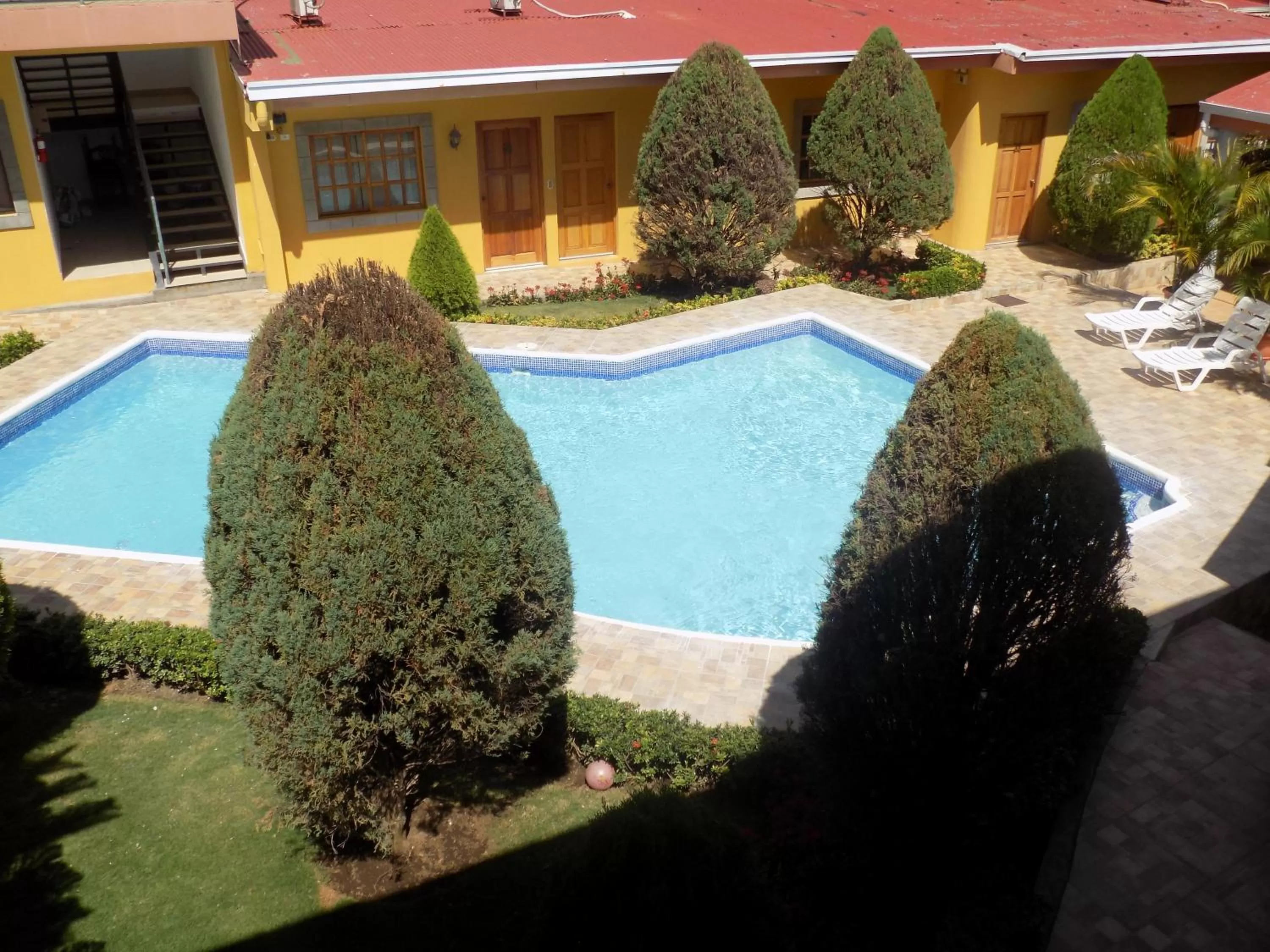 Swimming pool, Pool View in Hotel Los Pinos