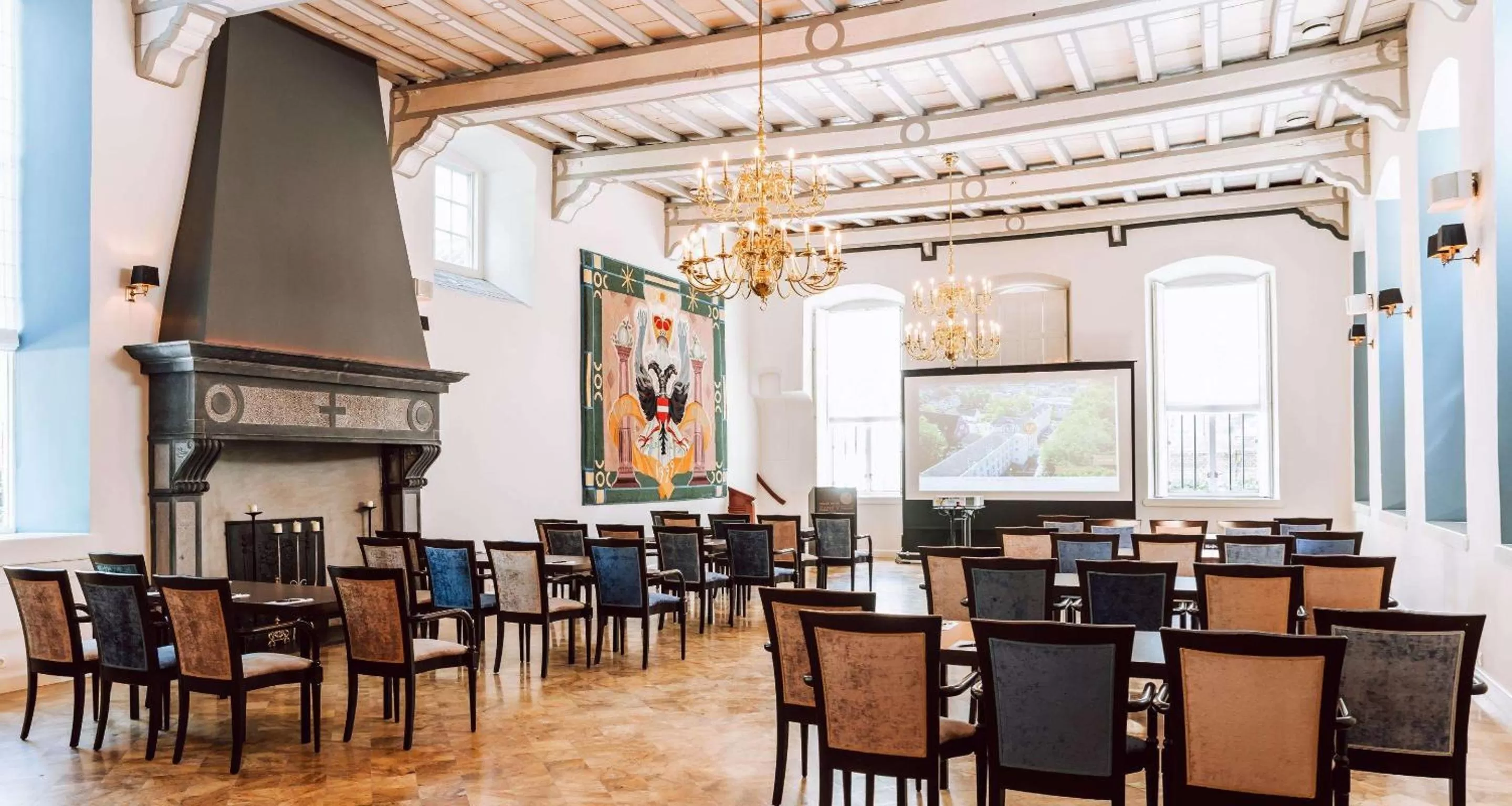 Meeting/conference room in Grand Hotel Karel V