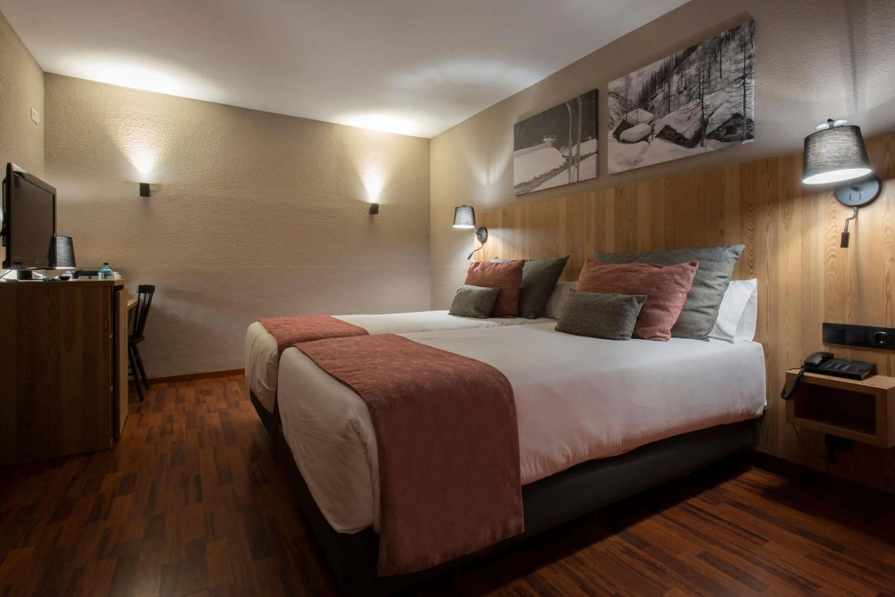 Bed in Hotel Grand Pas by Nexta