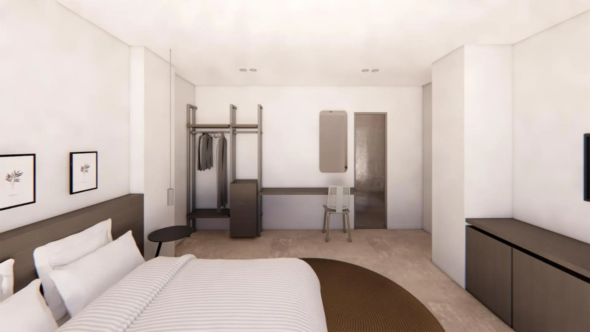 Bed in Astron Hotel Rhodes