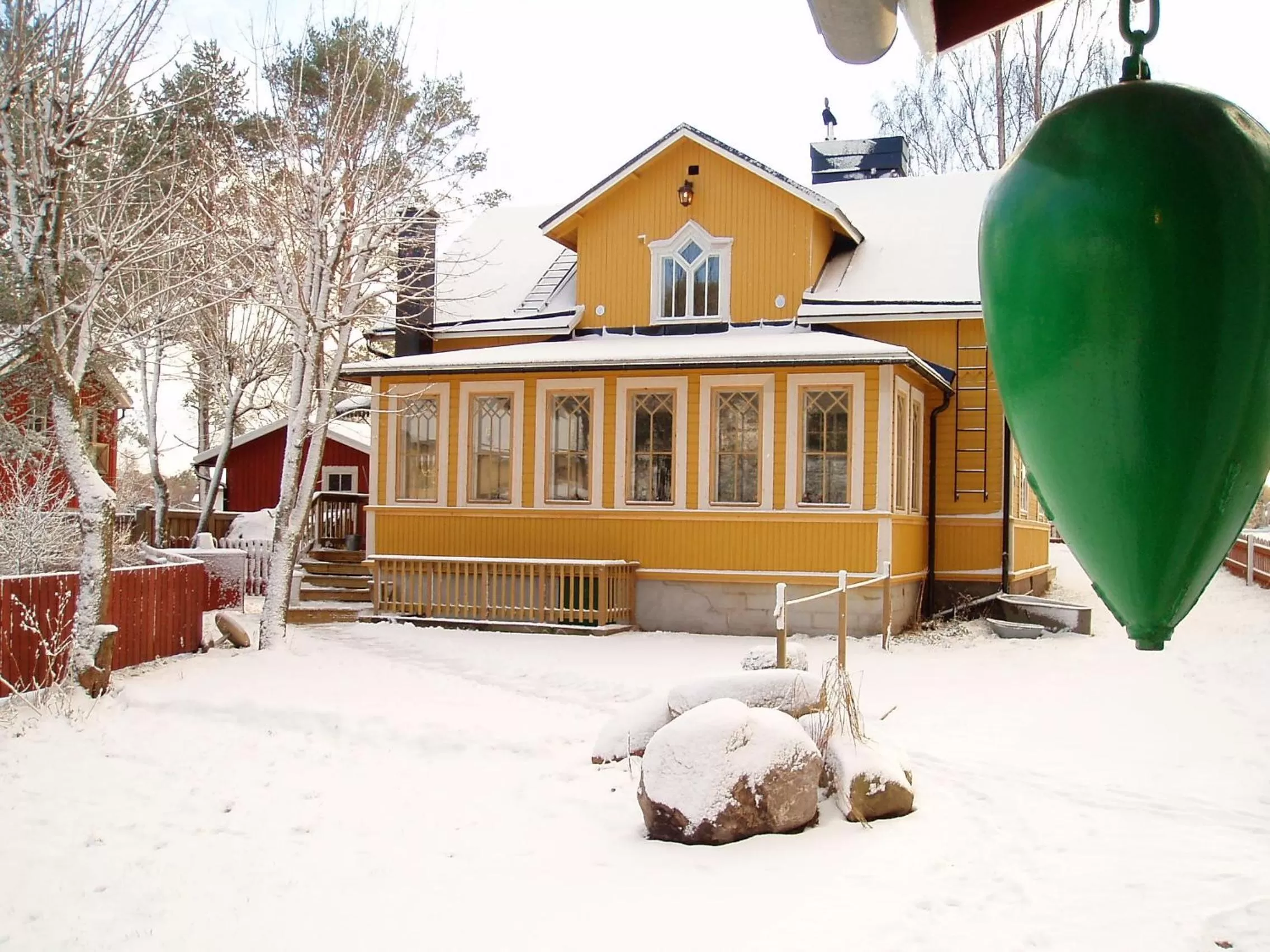 Facade/entrance, Winter in Hotel & Cafe Lanterna
