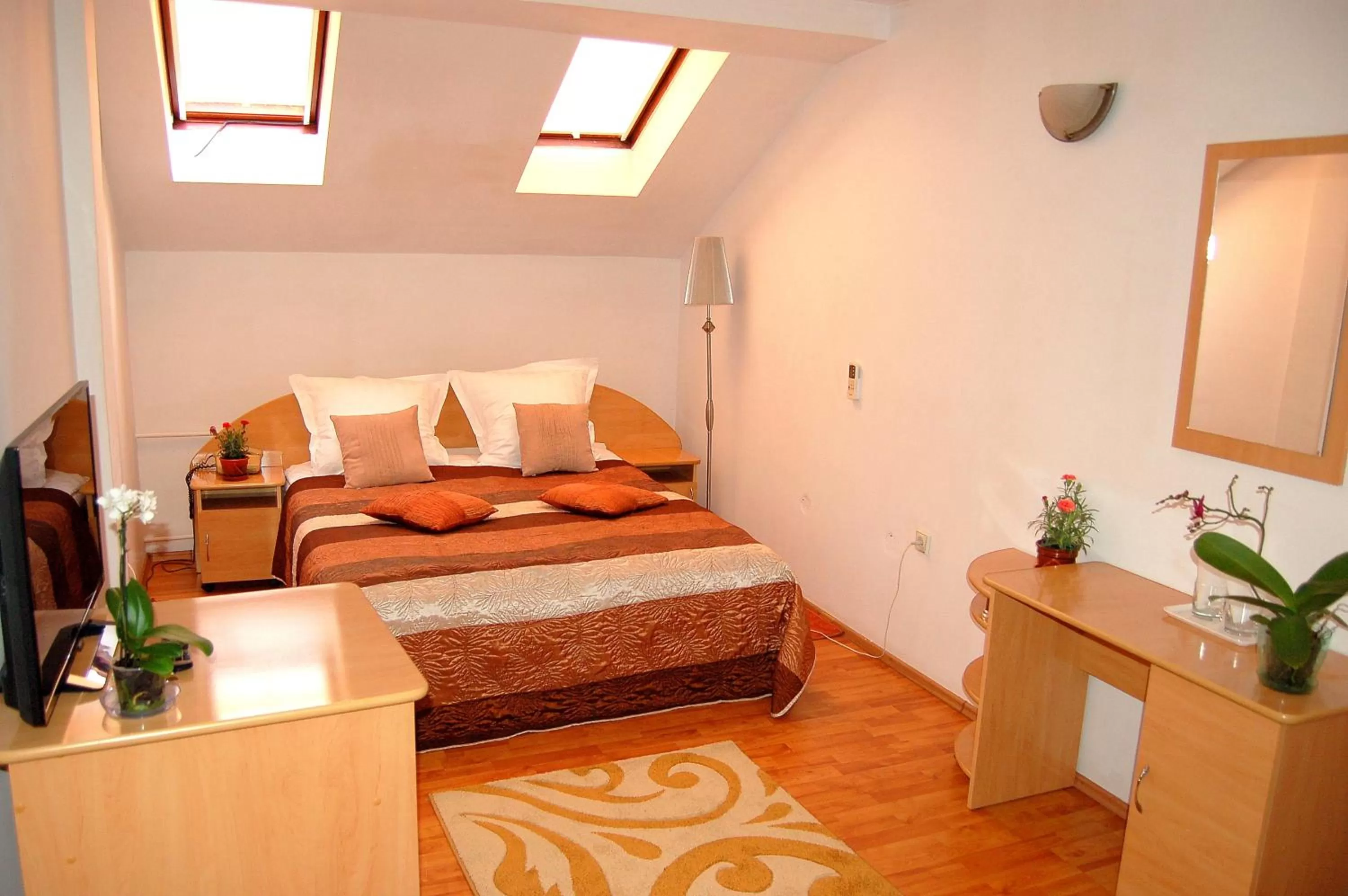 Bed in Motel Maestro