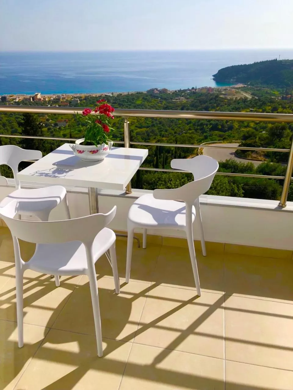 Patio, Balcony/Terrace in Aphrodite Garden Rooms & Apartment