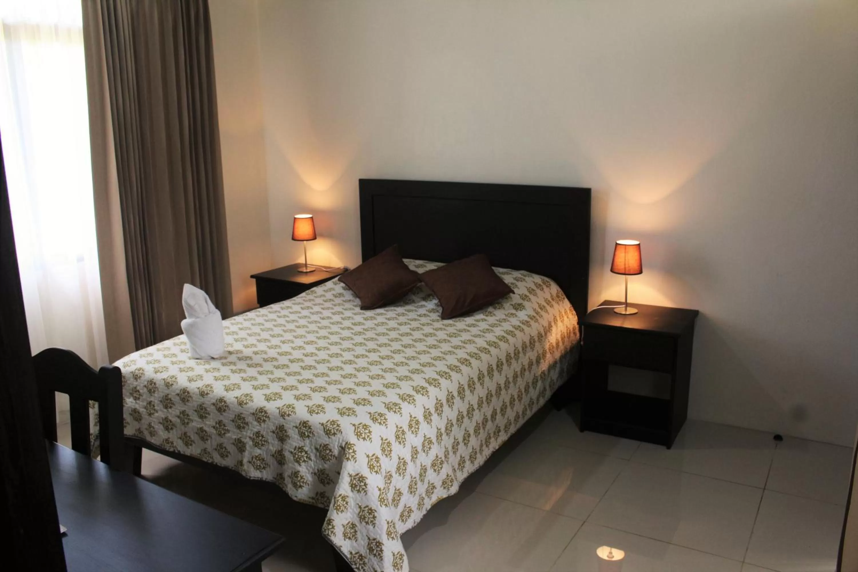 Bed in Cabañas Green House