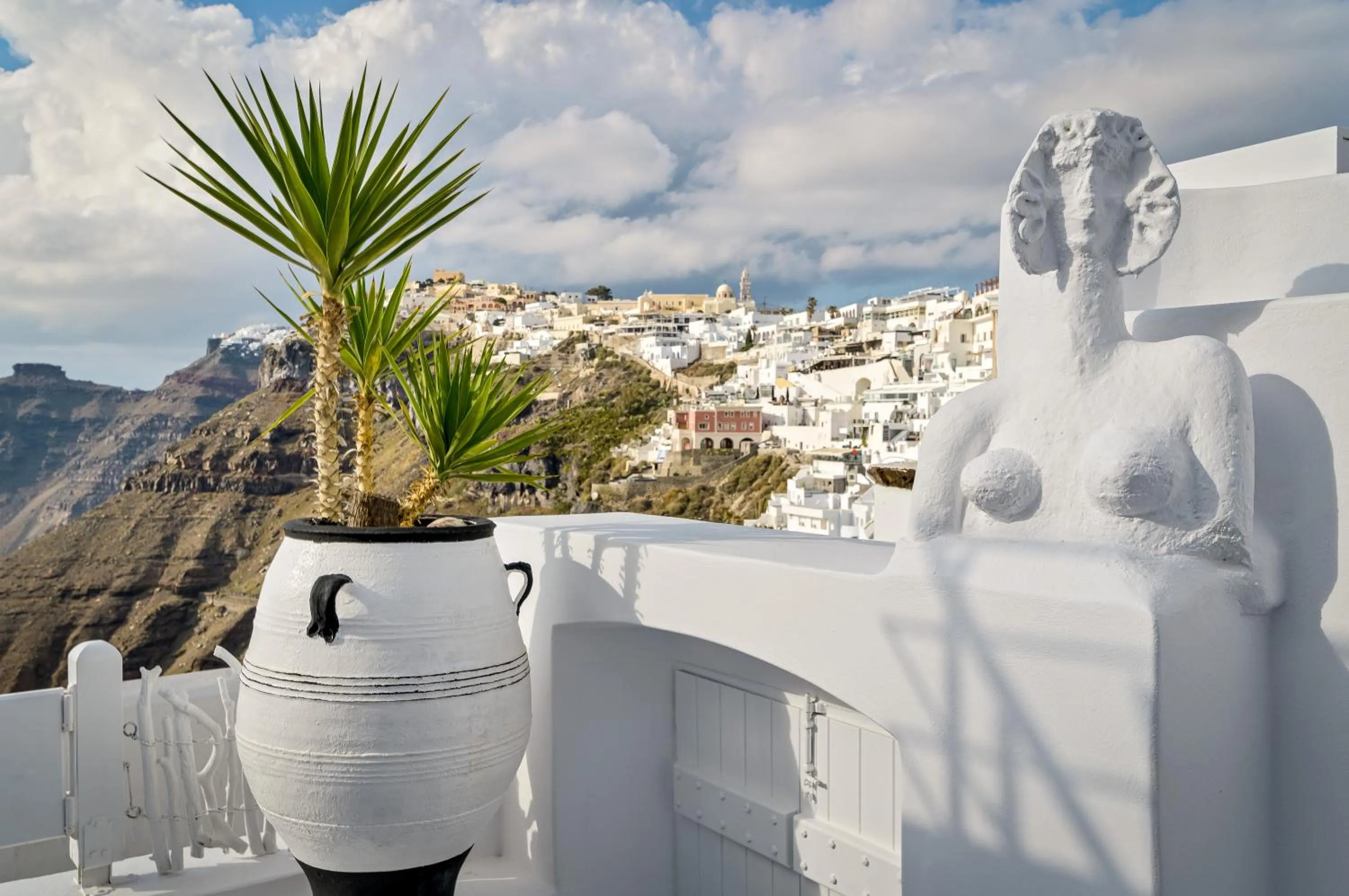 Natural landscape in Trieris Villa & Suites