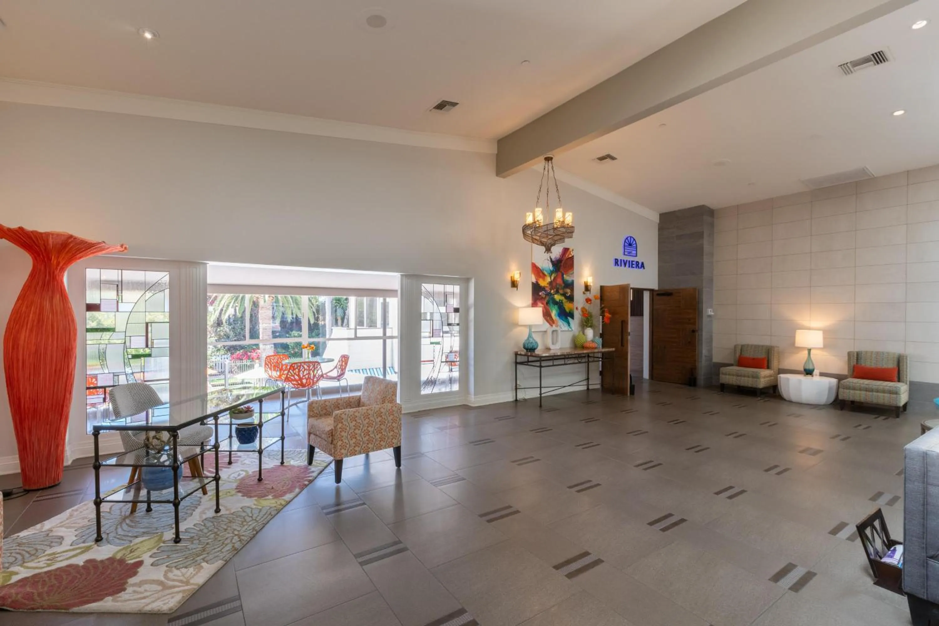 Lobby or reception in San Clemente Inn