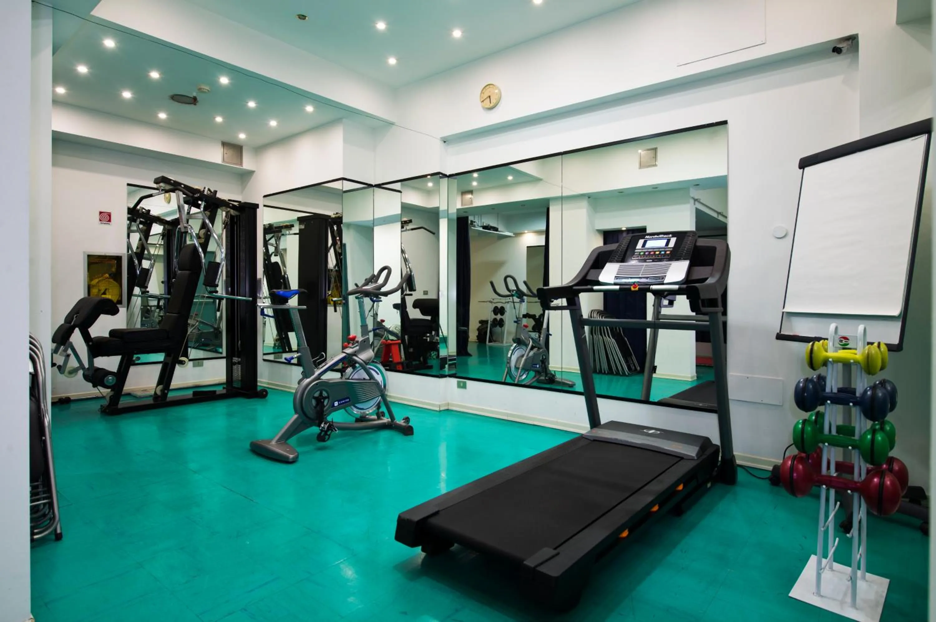 Fitness centre/facilities in Hotel Mec