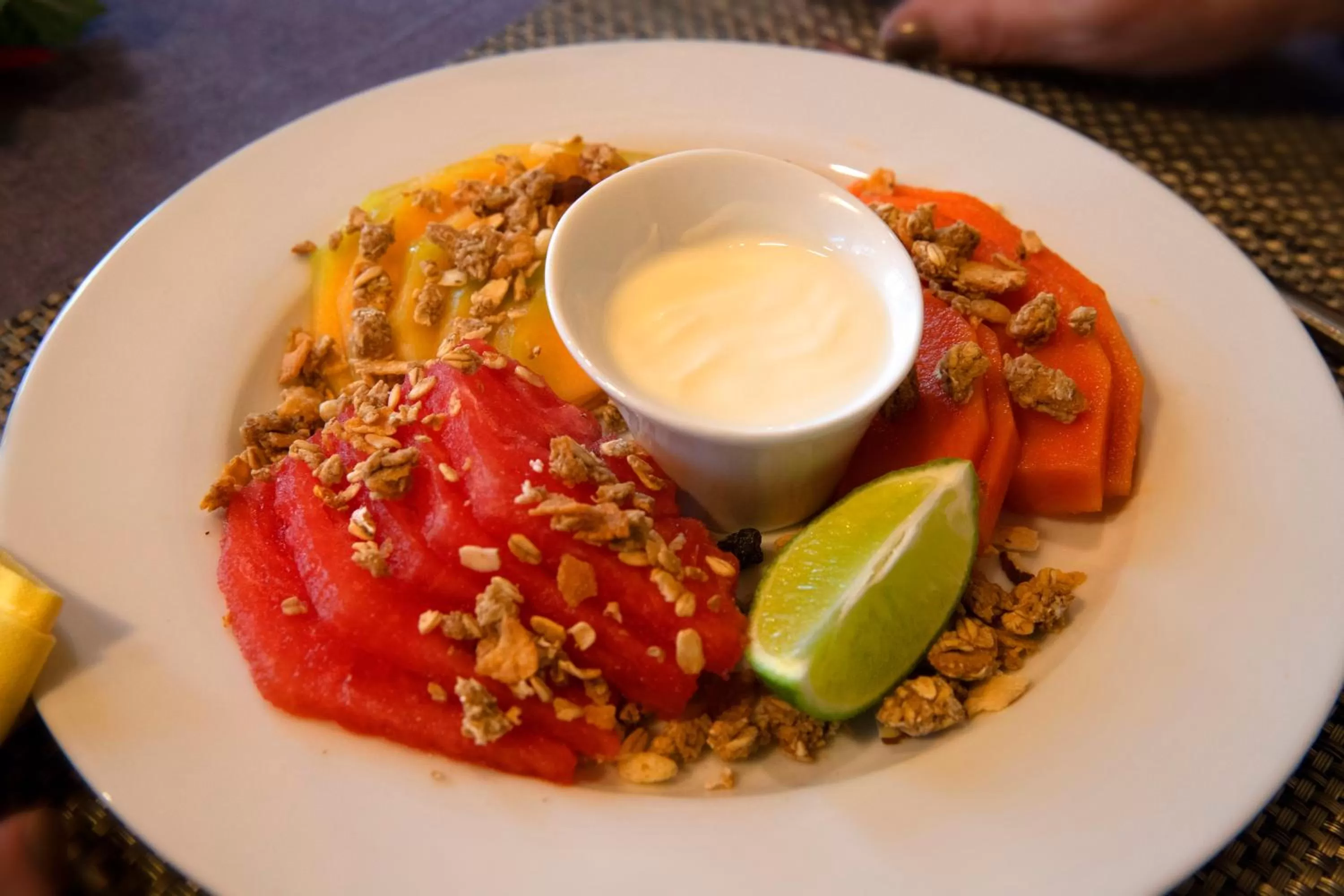 Food close-up in Casa San Juan