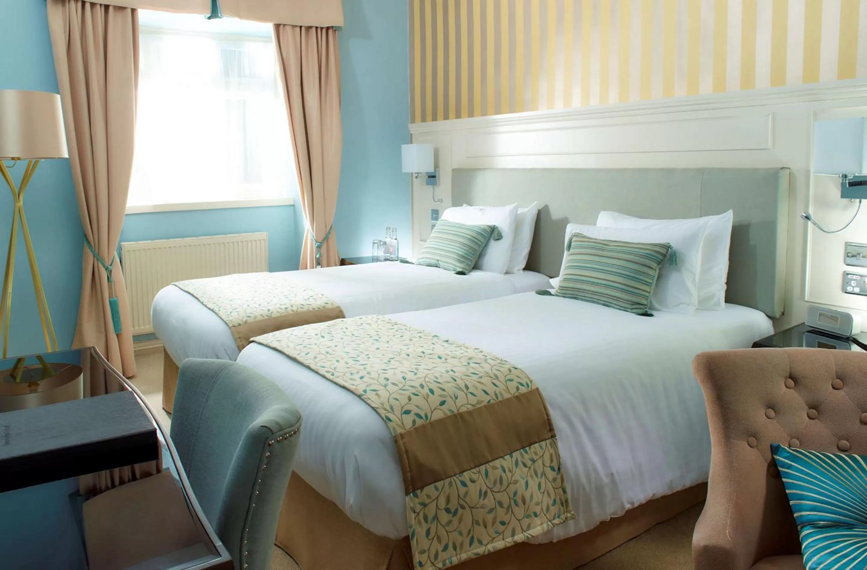 Photo of the whole room, Bed in The Swan Hotel, Wells, Somerset - The Coaching Inn Group