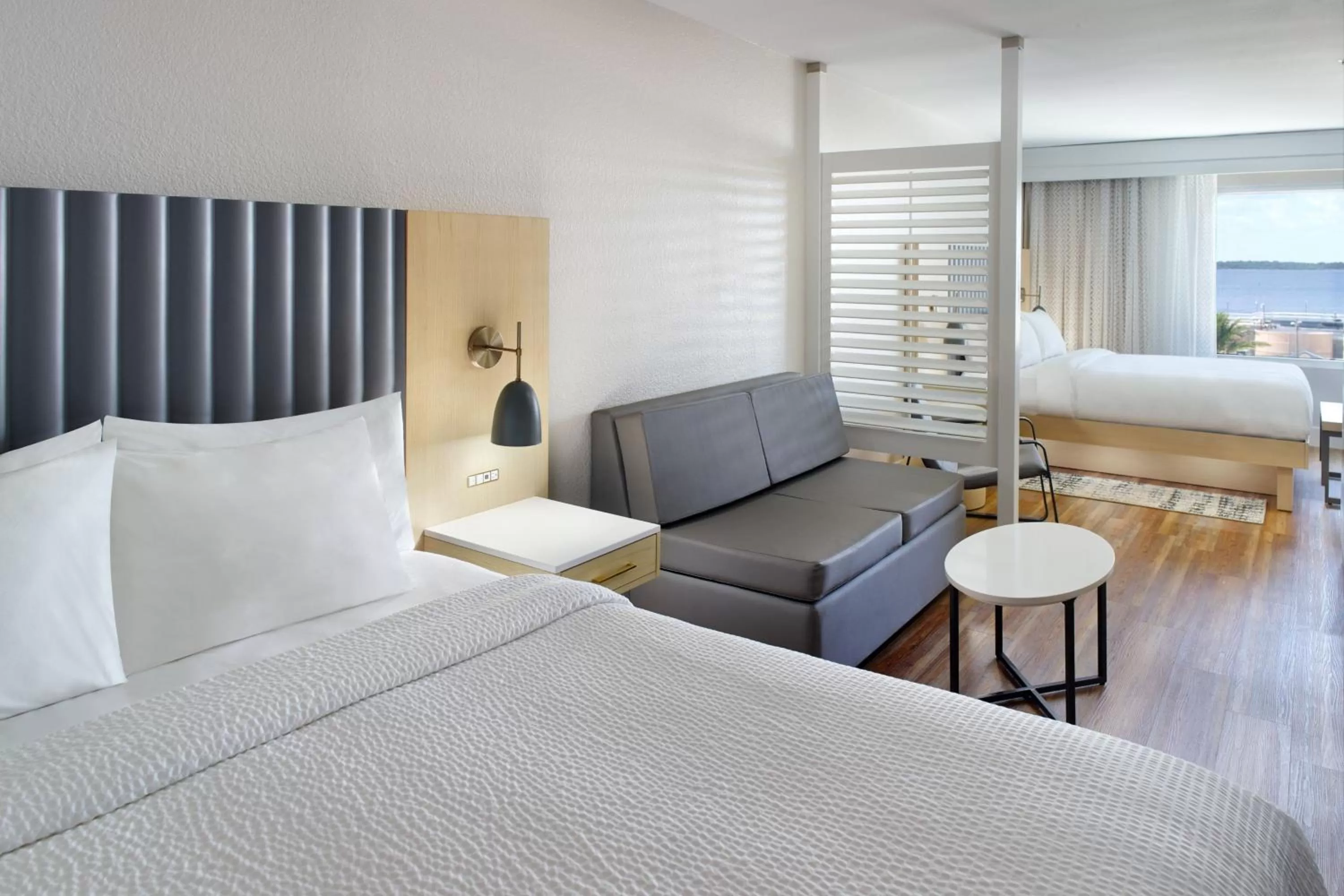 Photo of the whole room, Bed in SpringHill Suites by Marriott Pensacola Beach