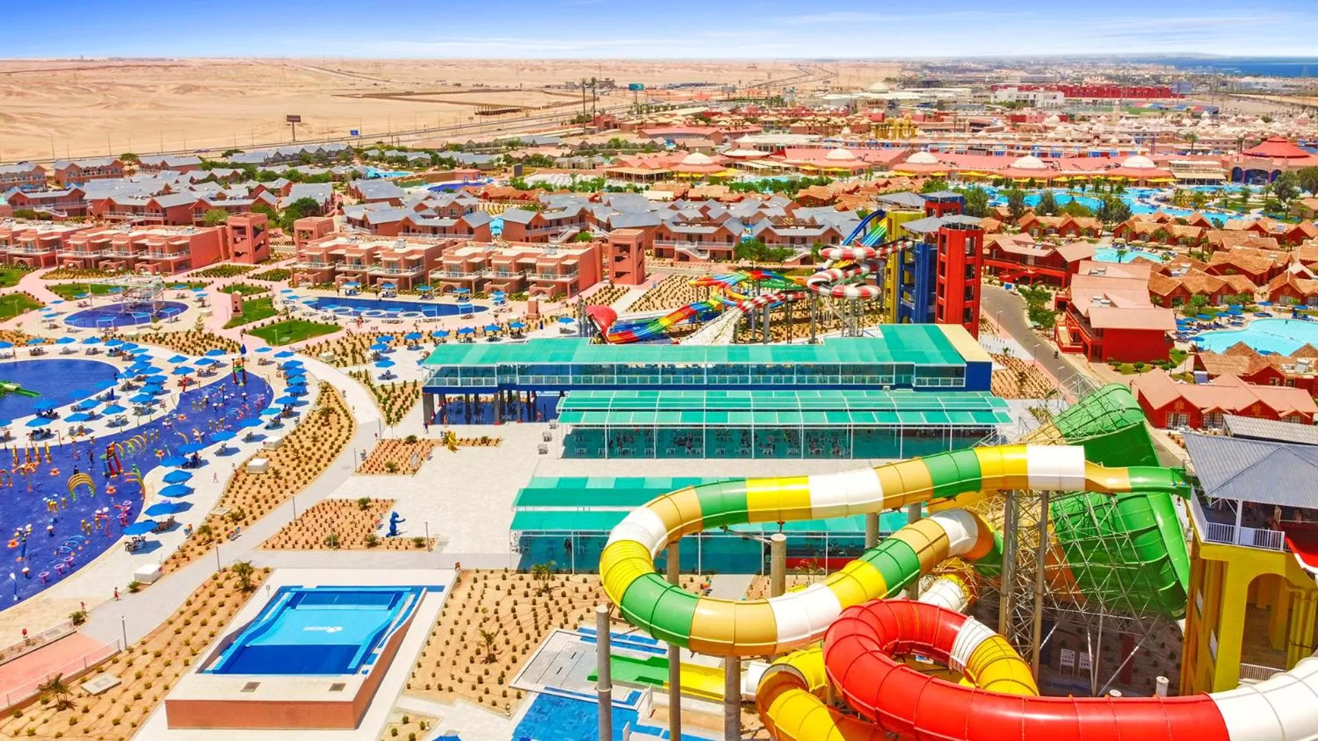 Aqua park in Pickalbatros Jungle Aqua Park - Neverland Hurghada