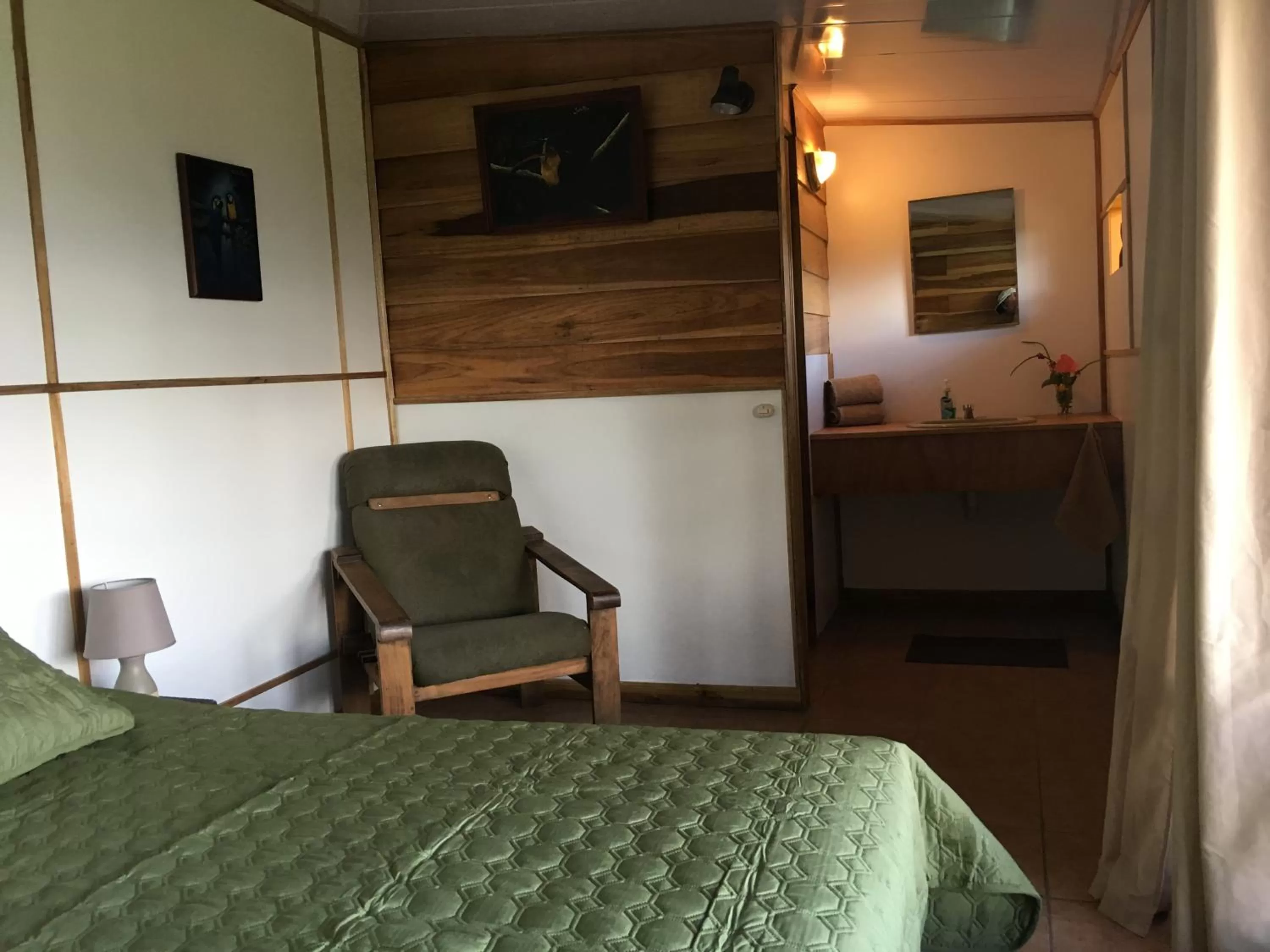 TV/Entertainment Center in Bella Vista Ranch Ecolodge