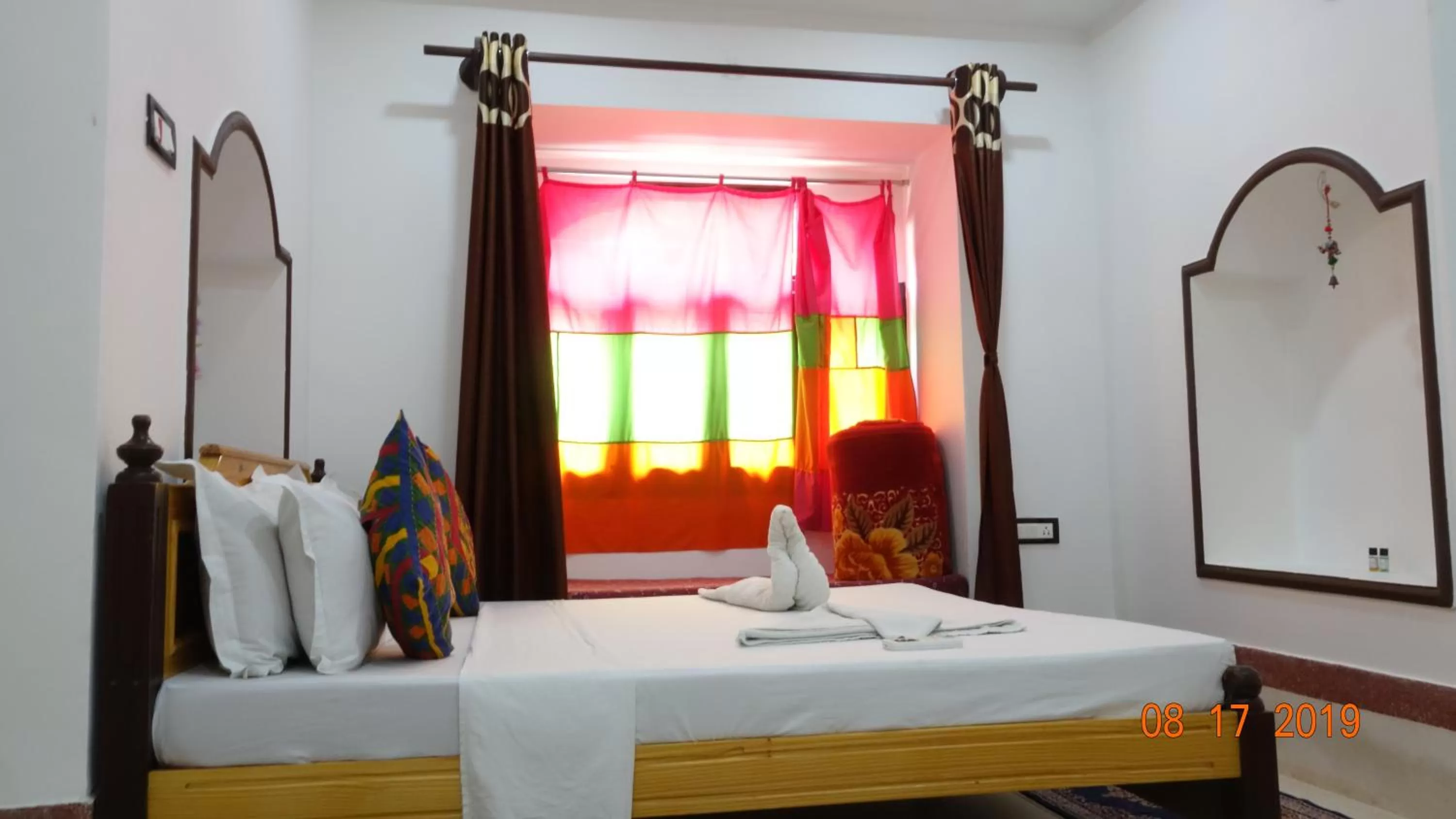 Bed in The Wanderlust Guest House & Safari