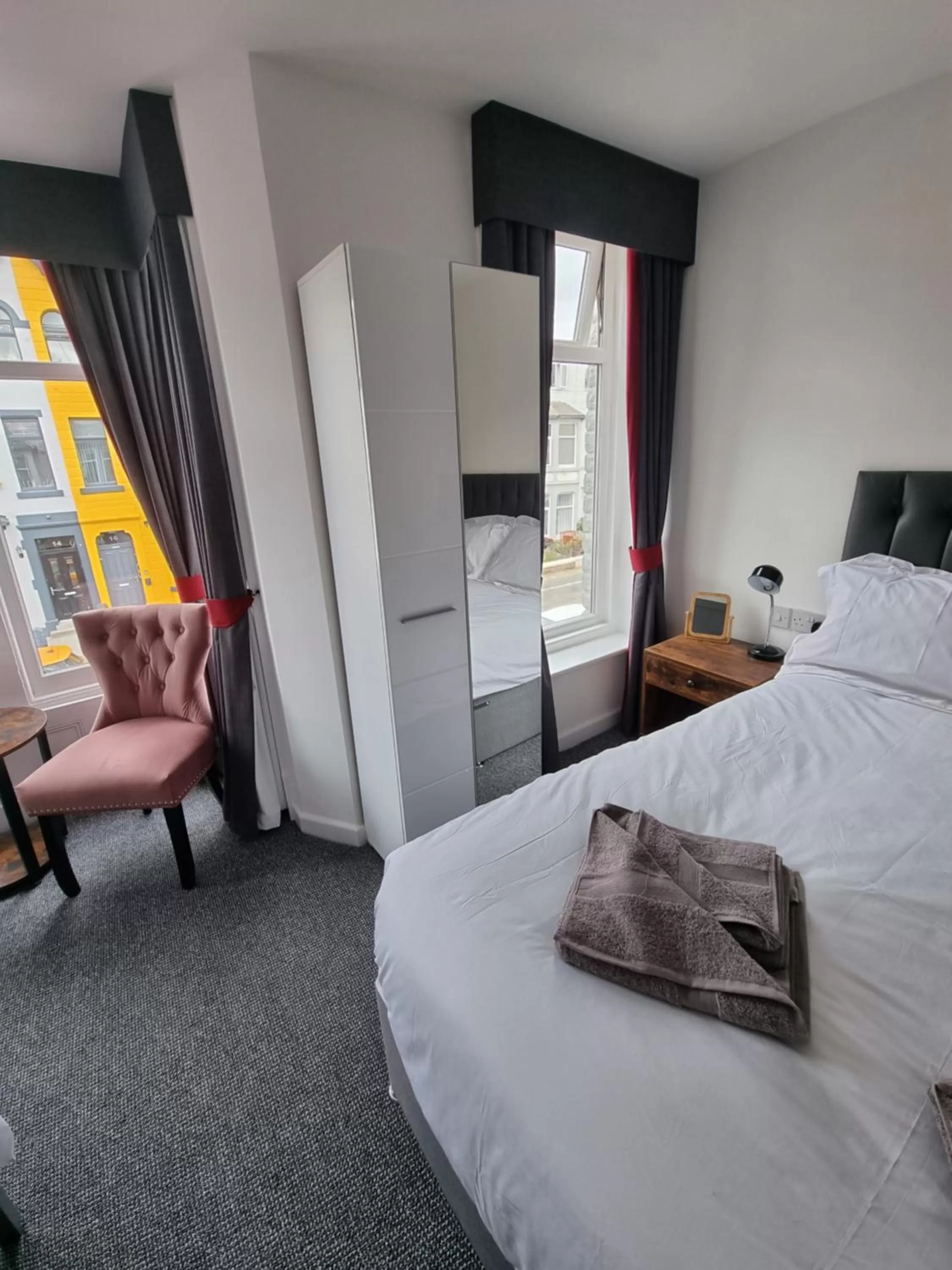 Bed in Langley House Hotel