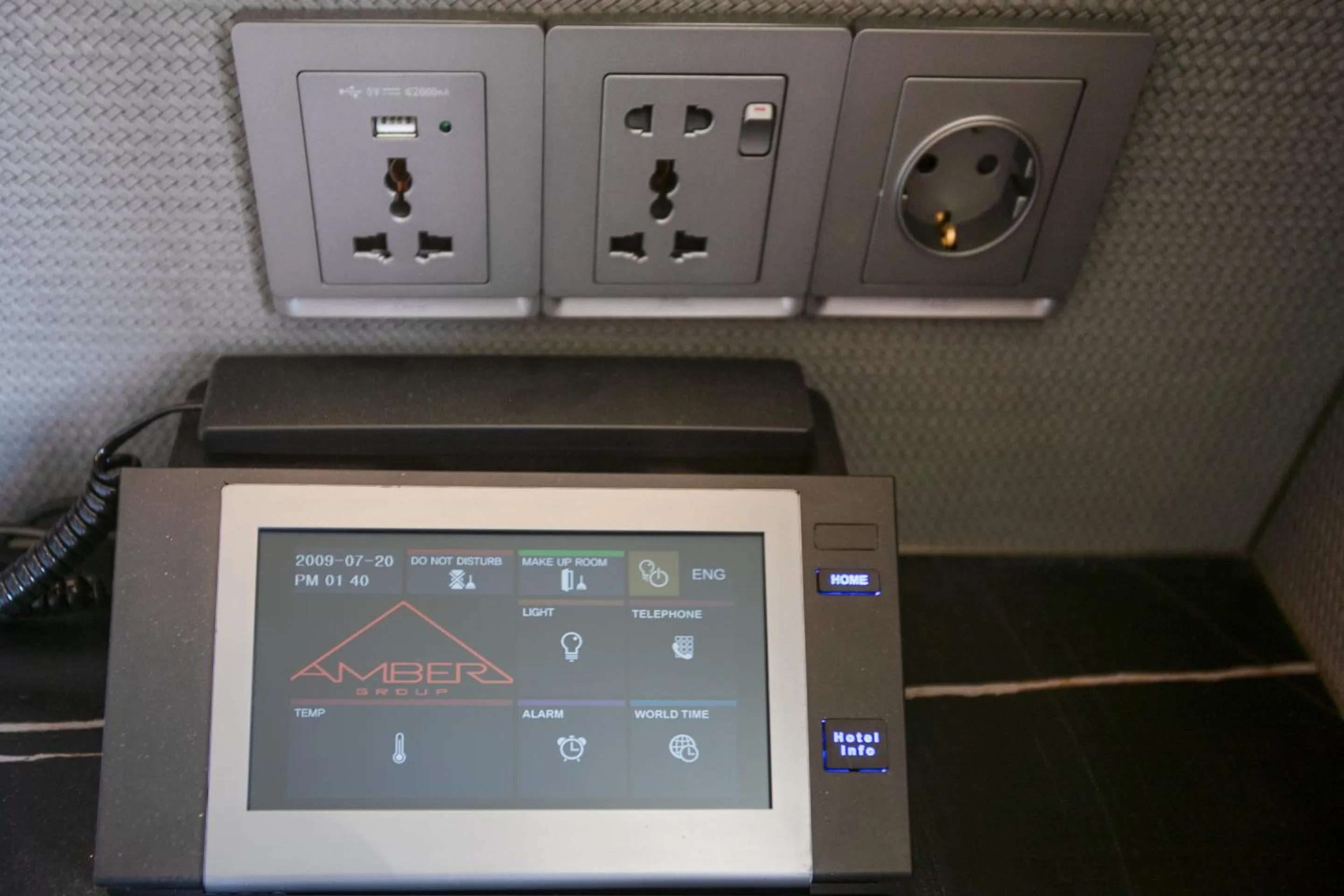 Decorative detail in Amber Hotel Jeju