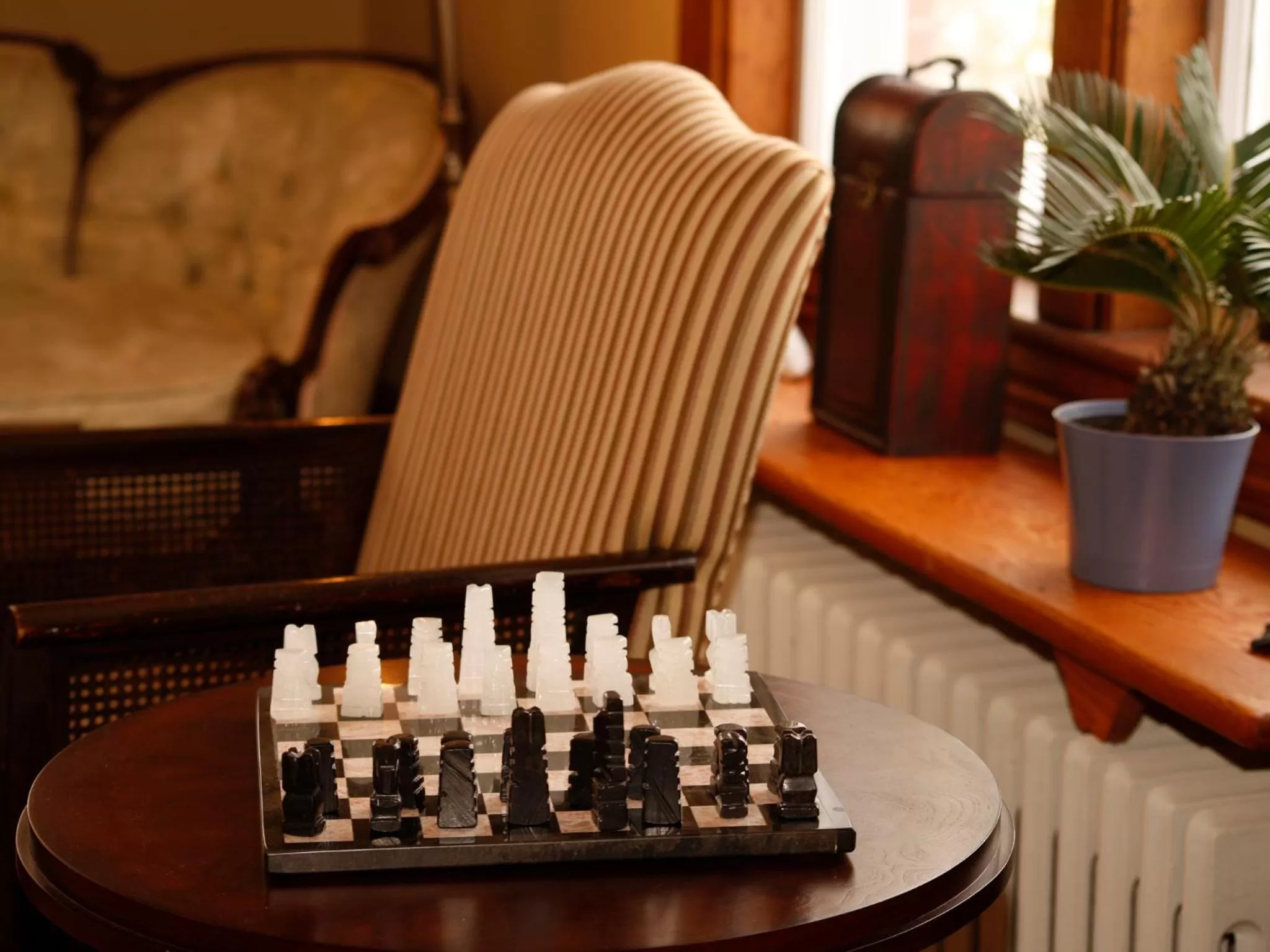 Living room in Au Virage B&B