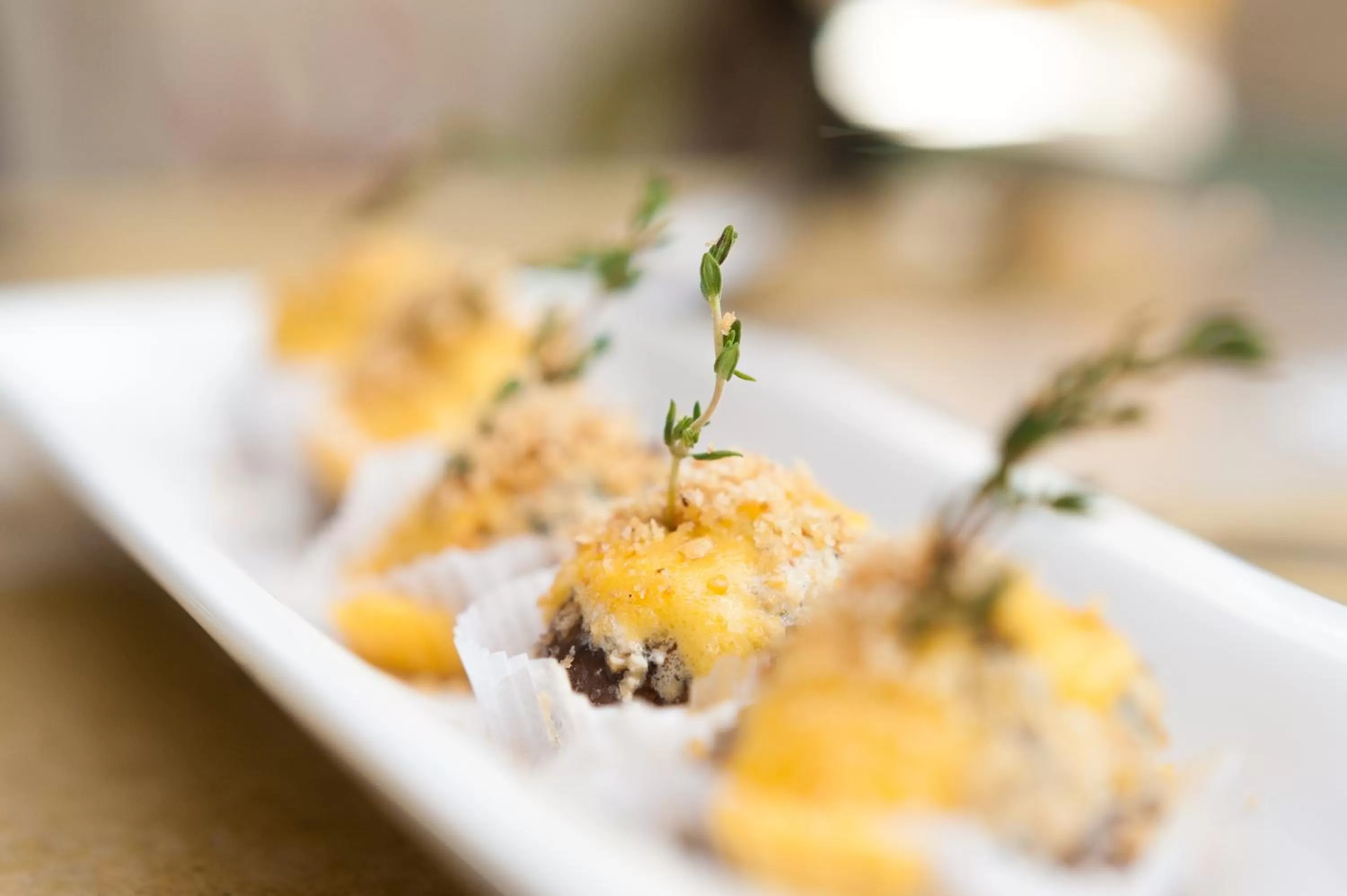 Food close-up in The Corner Courtyard