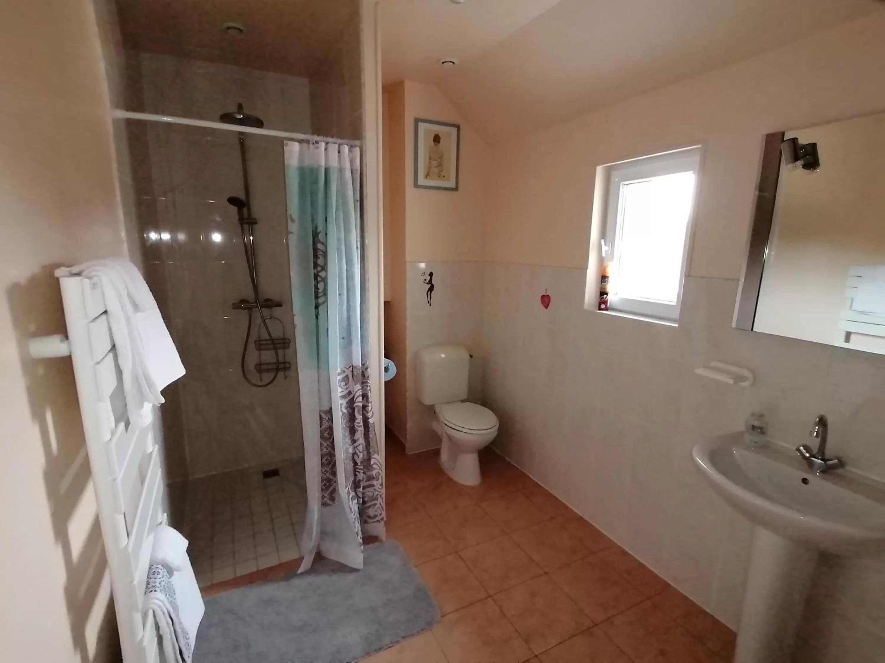 Bathroom in La Parisiere