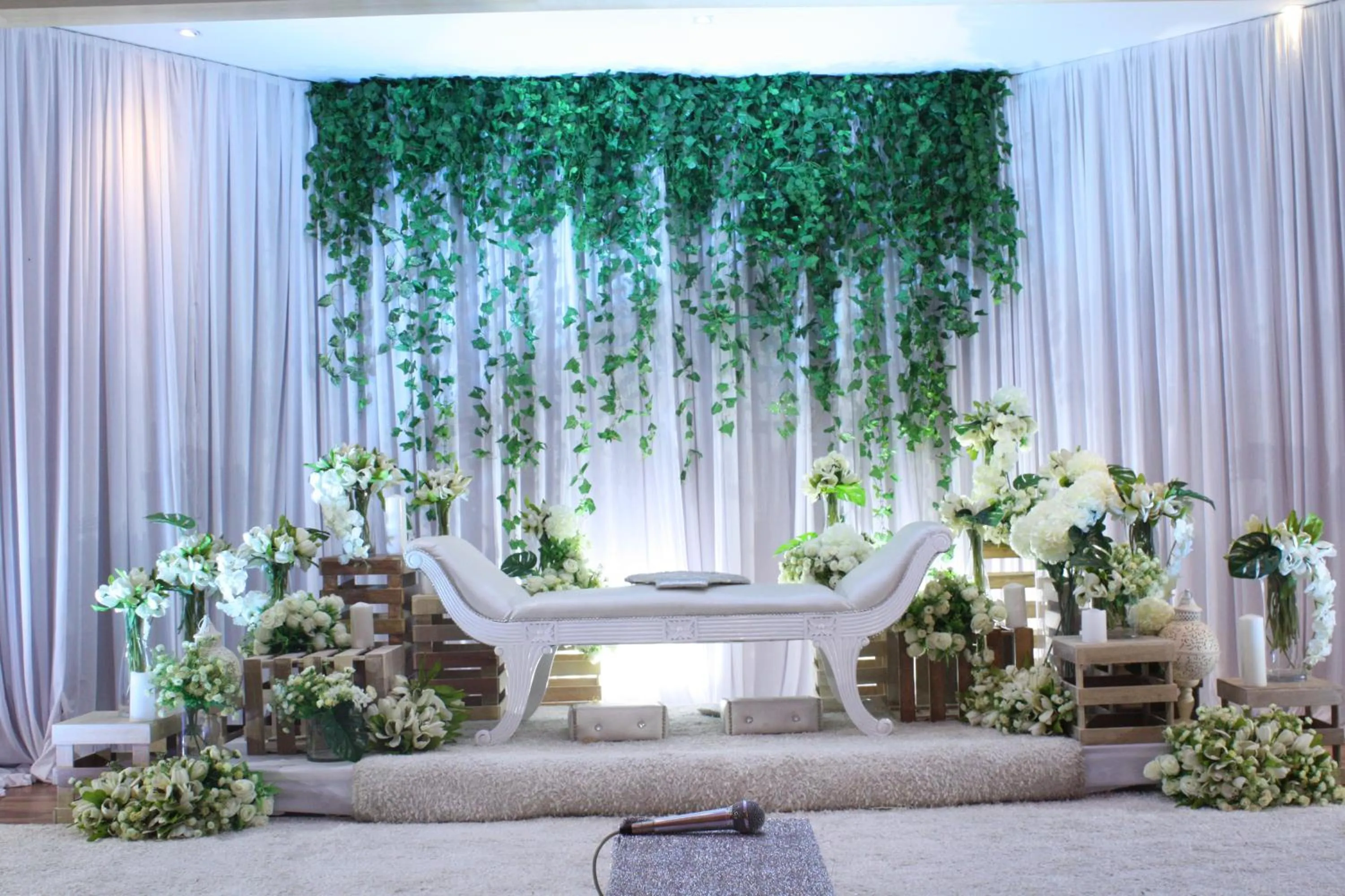 Seating area in Sabah Oriental Hotel