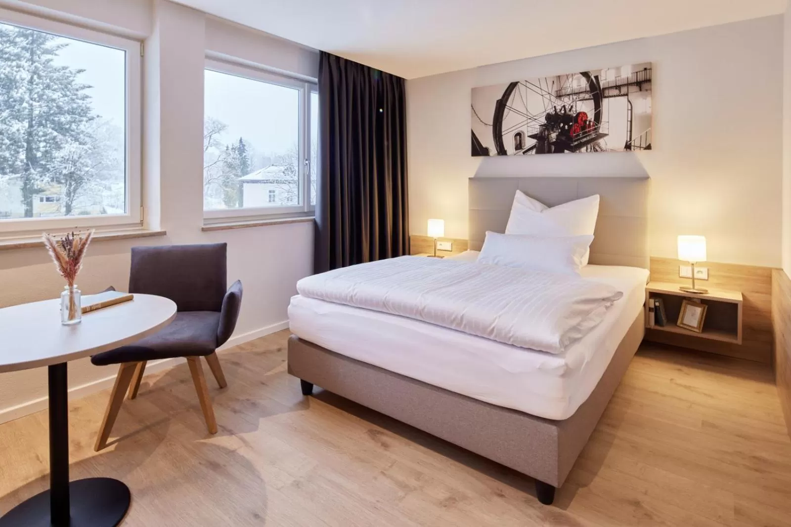 Double Room with Mountain View - single occupancy in Boardinghouse Das RUNDUM