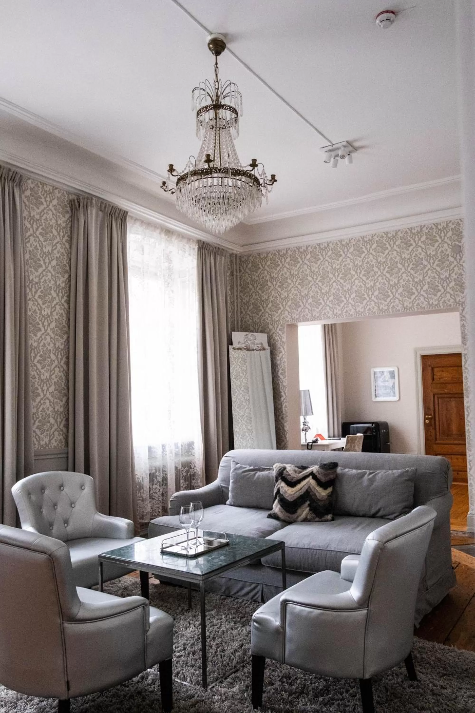 Living room in NOFO Hotel, WorldHotels Crafted