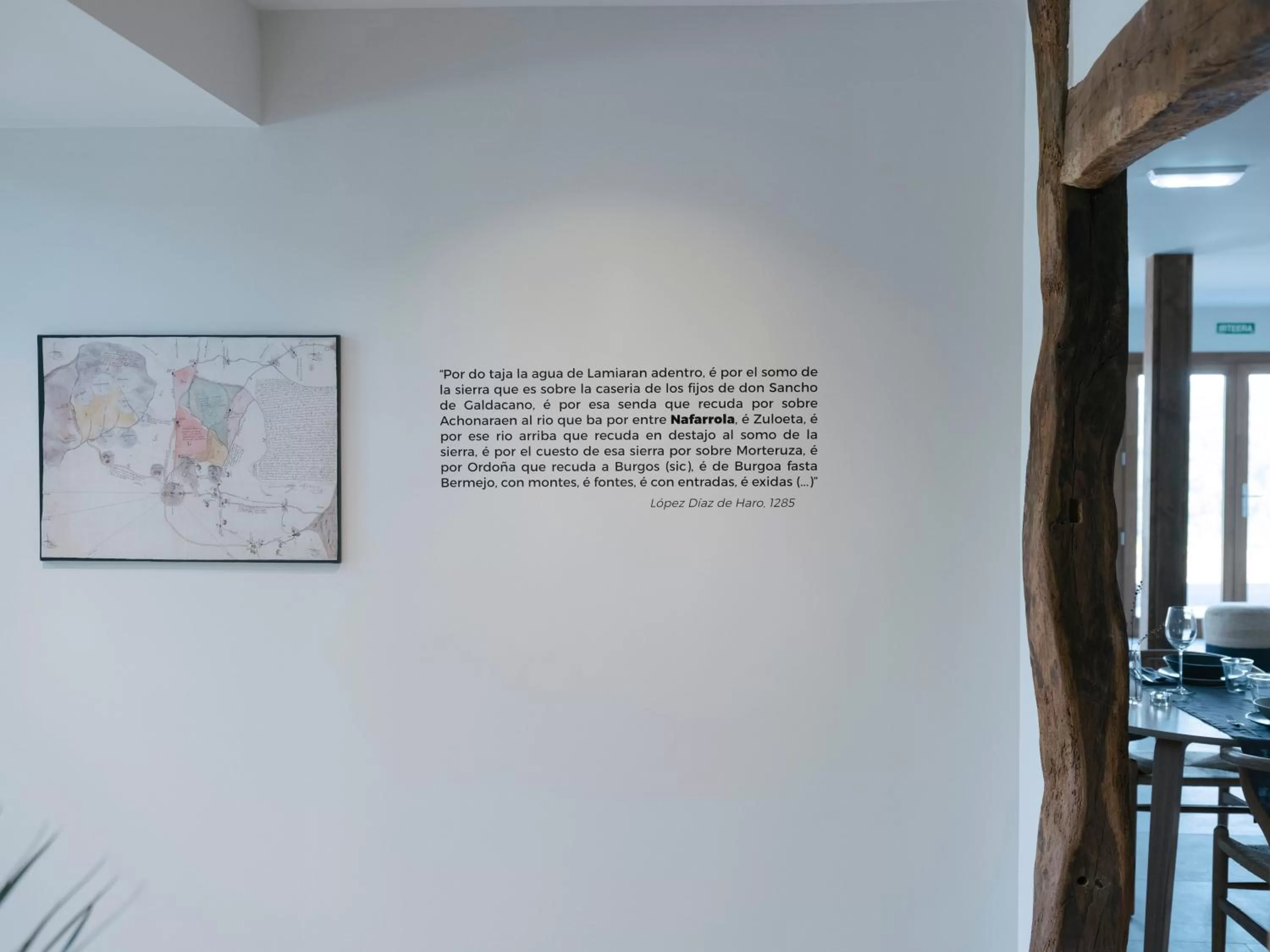 Lobby or reception in Hotel Nafarrola - Gastronomy & Wine