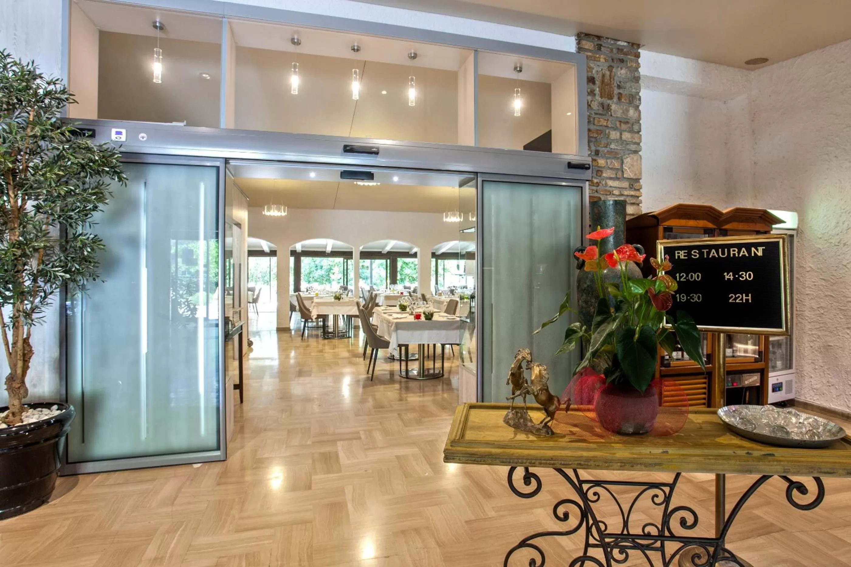 Patio in Chez Walter