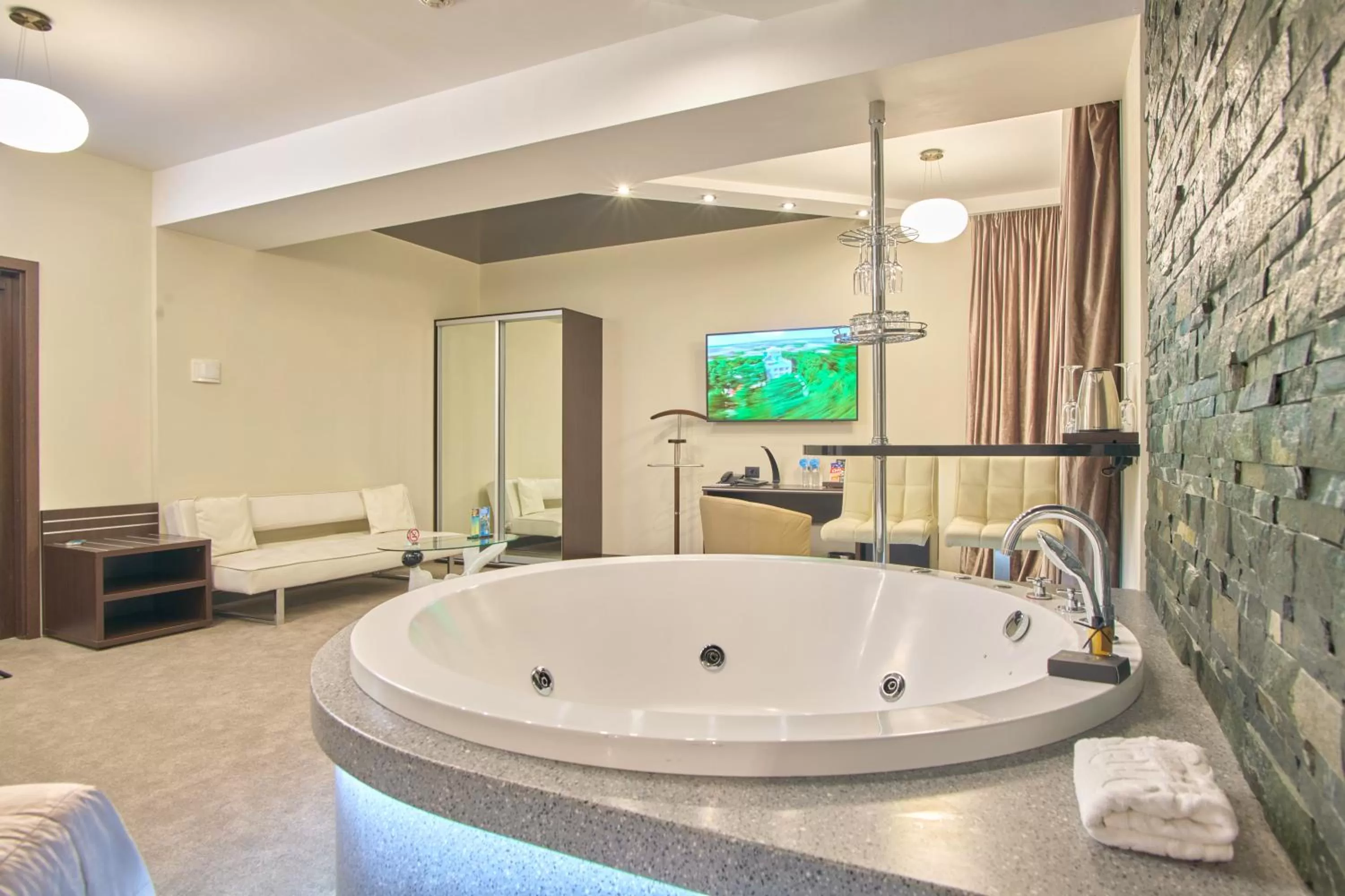 Photo of the whole room, Bathroom in Hotel & Spa NEMO with dolphins