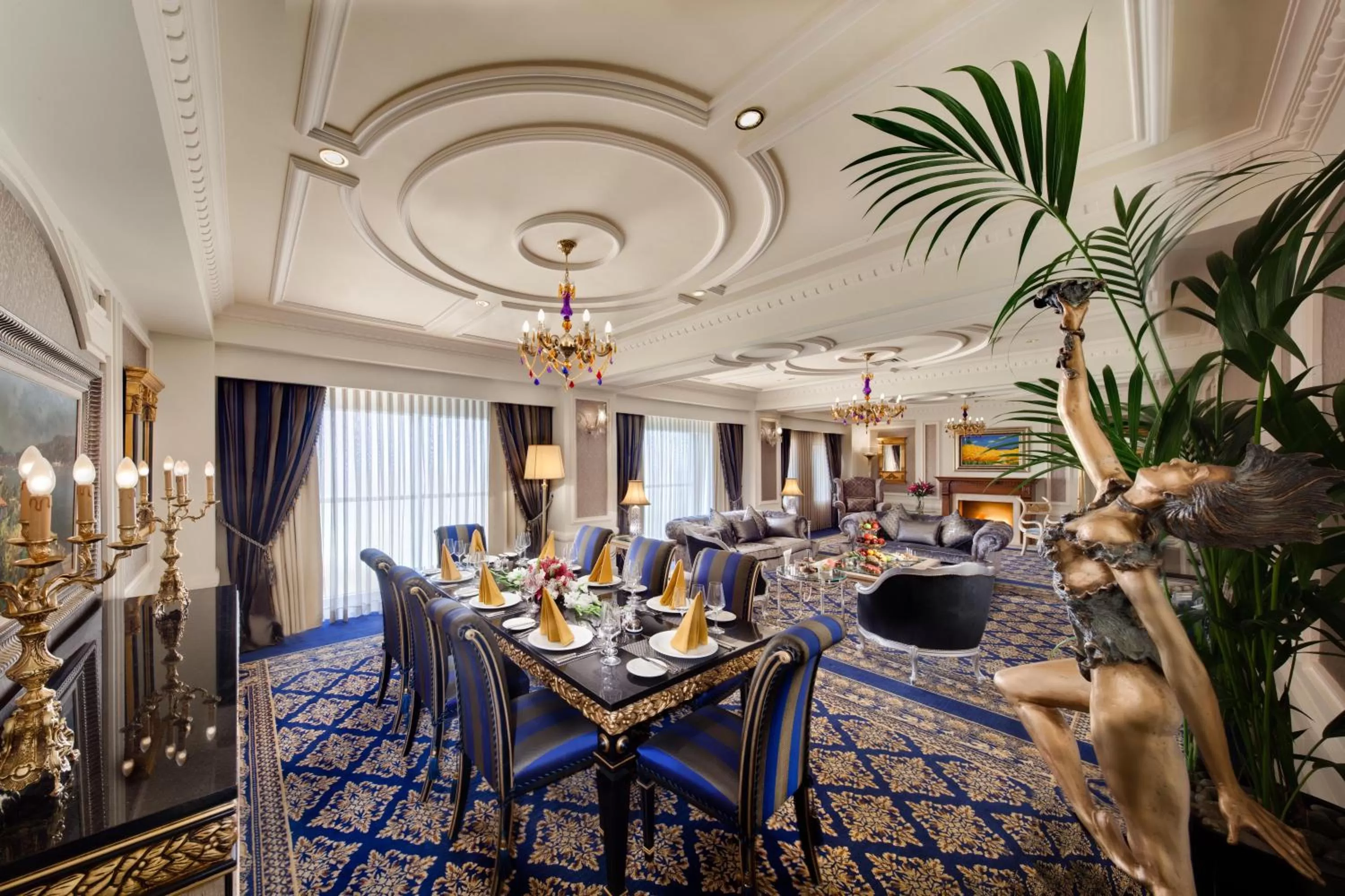 Living room in Divan Erbil Hotel