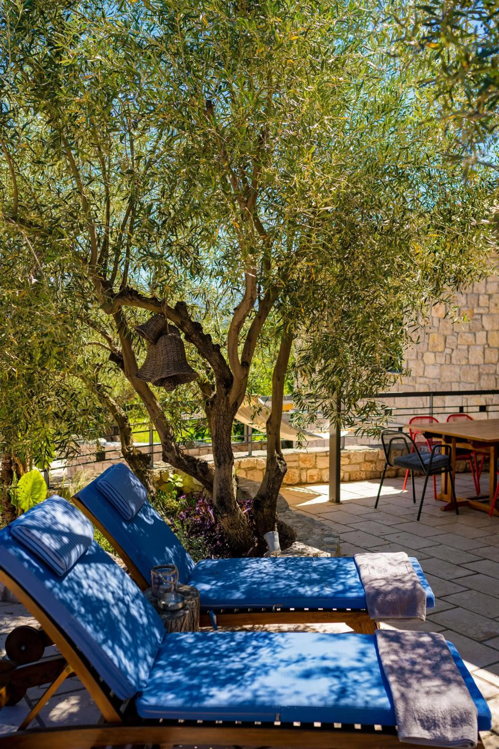 Patio in Anthemion Suites and Villas