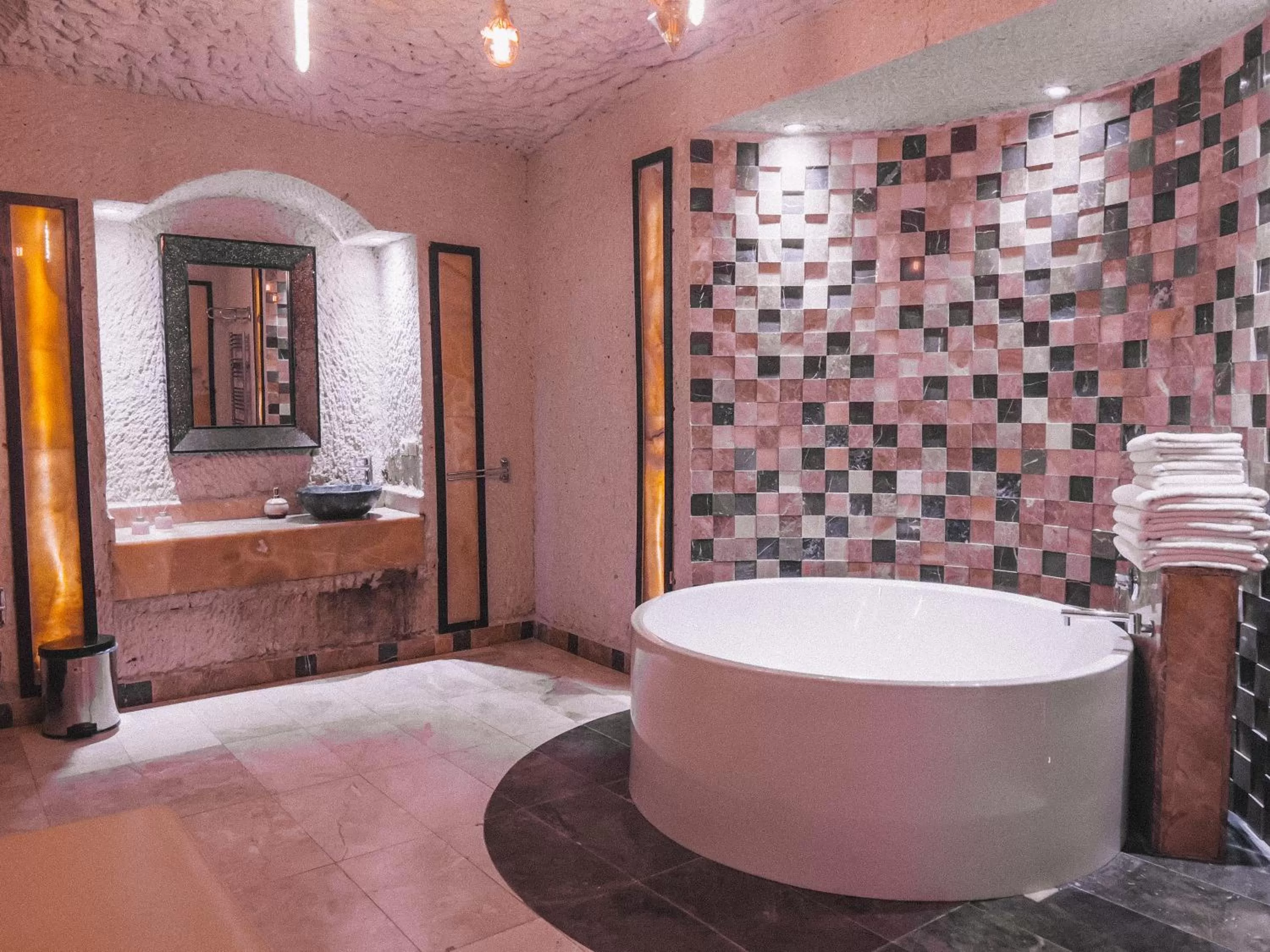 Bathroom in Local Cave House